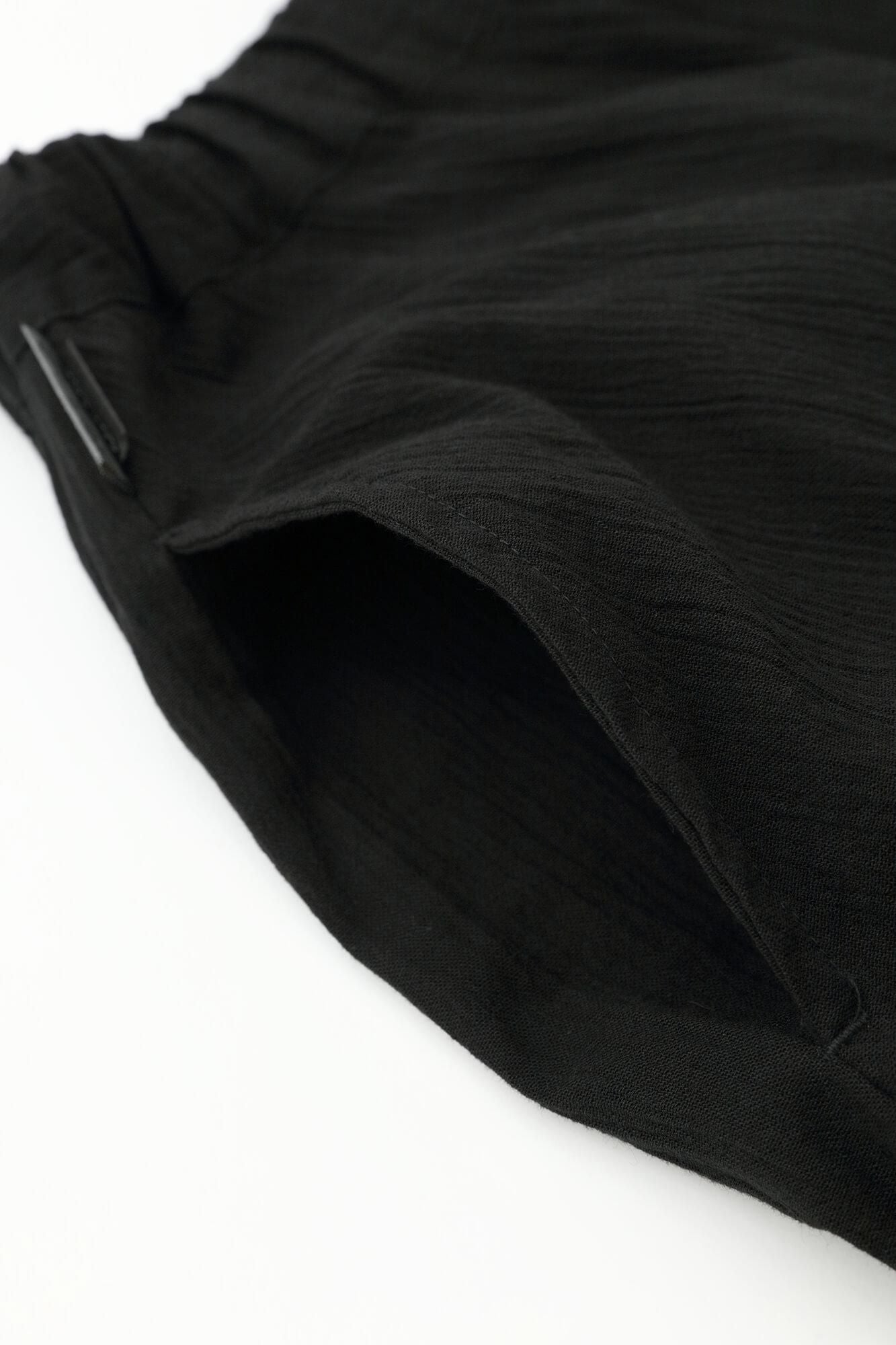 【net限定】高島縮 20/20 富士（ふじ） 2.0／濡羽色（ぬればいろ）