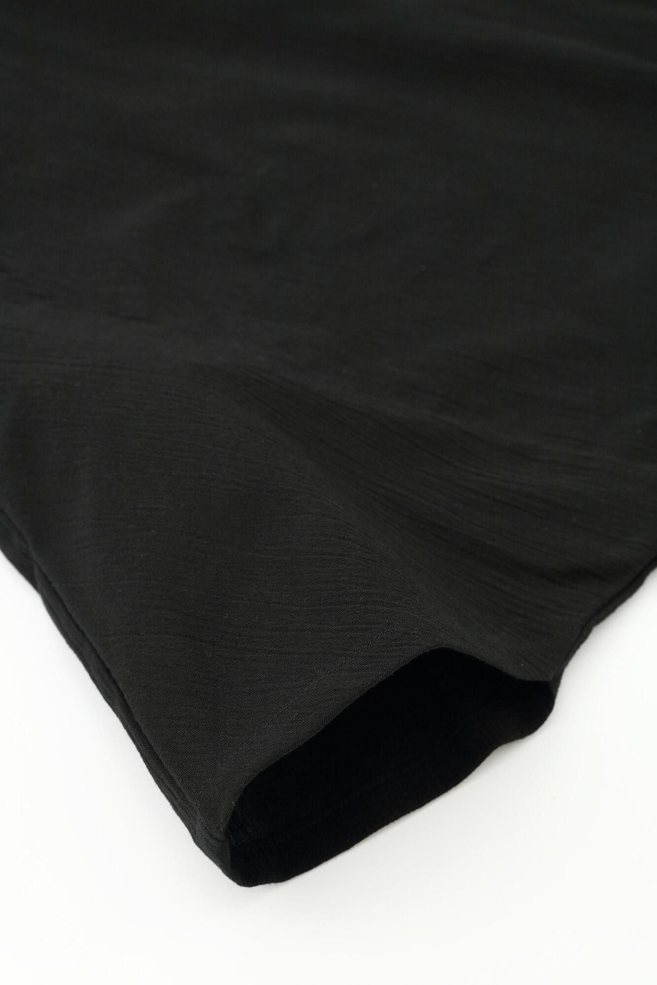 【net限定】高島縮 20/20 富士（ふじ） 2.0／濡羽色（ぬればいろ）