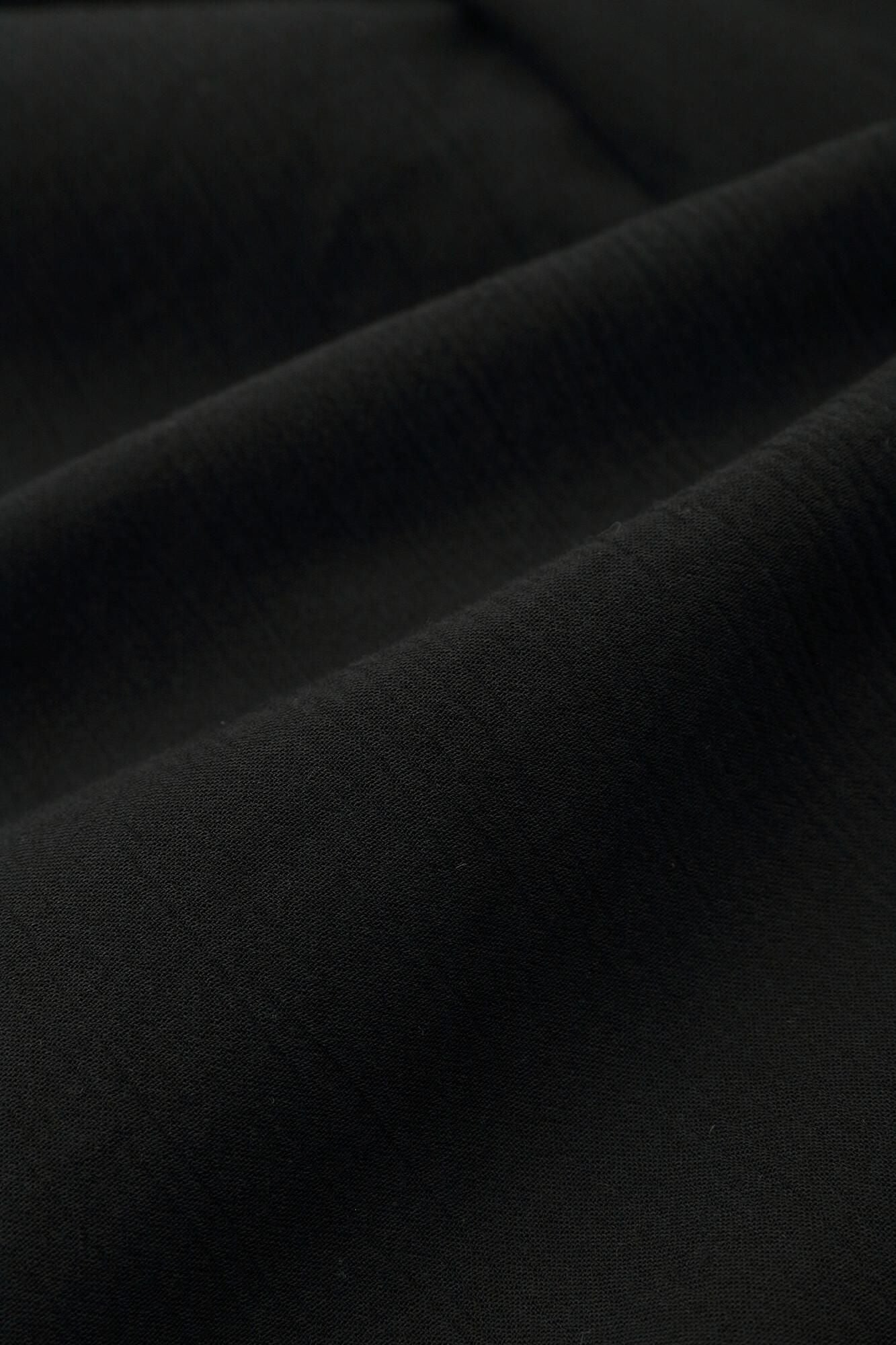 【net限定】高島縮 20/20 富士（ふじ） 2.0／濡羽色（ぬればいろ）