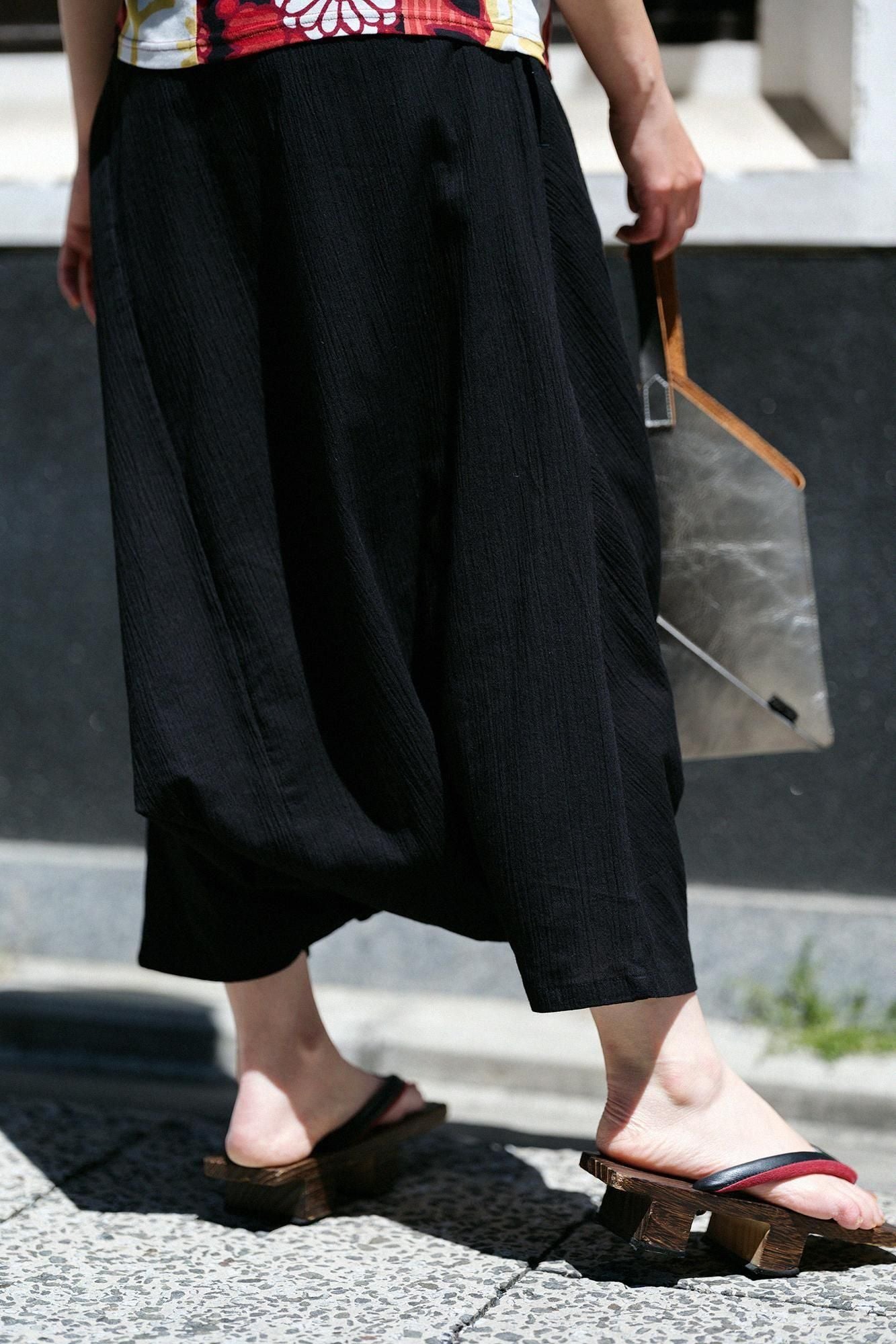 新品　ソウソウ　高島縮 20/20 富士2.0／濡羽色×金襴緞子 高島縮 20/20 富士（ふじ） 2.0／濡羽色（ぬればいろ）×金襴緞子（