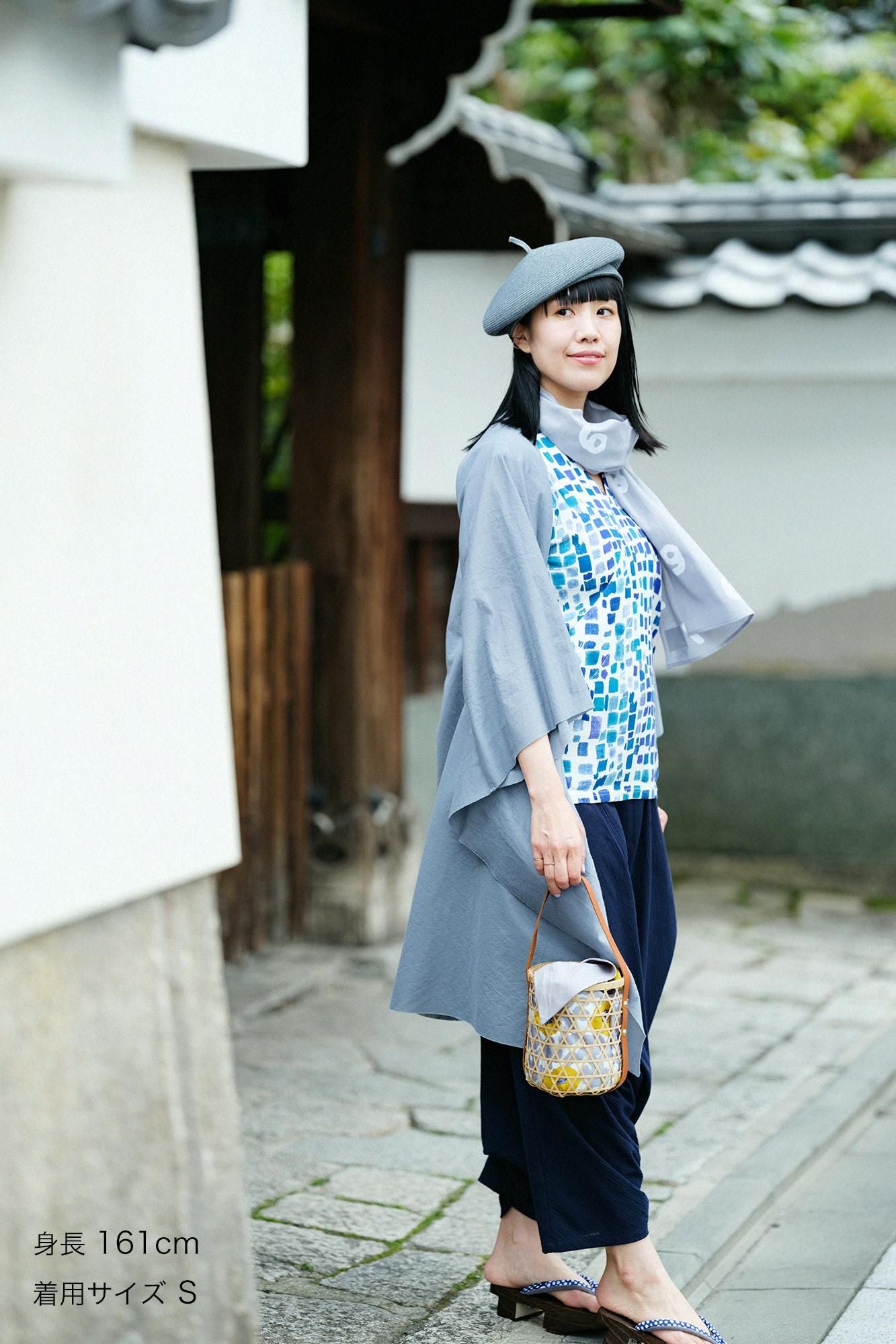 高島縮 20/20 富士（ふじ） 2.0／留紺（とめこん）