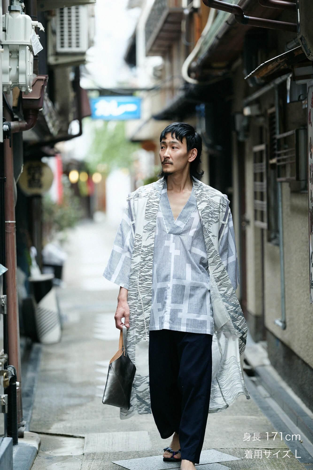 高島縮棉 20/20富士（飛鼠褲）2.0 /藍黑色