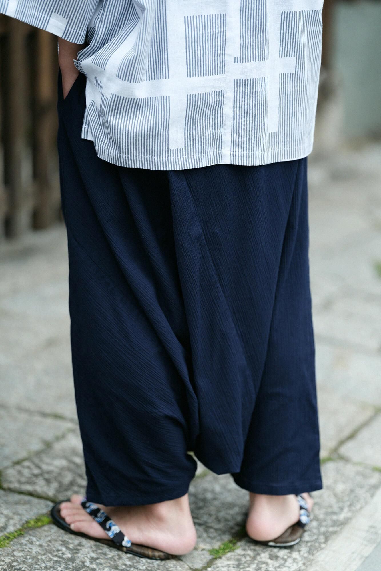 高島縮 20/20 富士（ふじ） 2.0／留紺（とめこん）