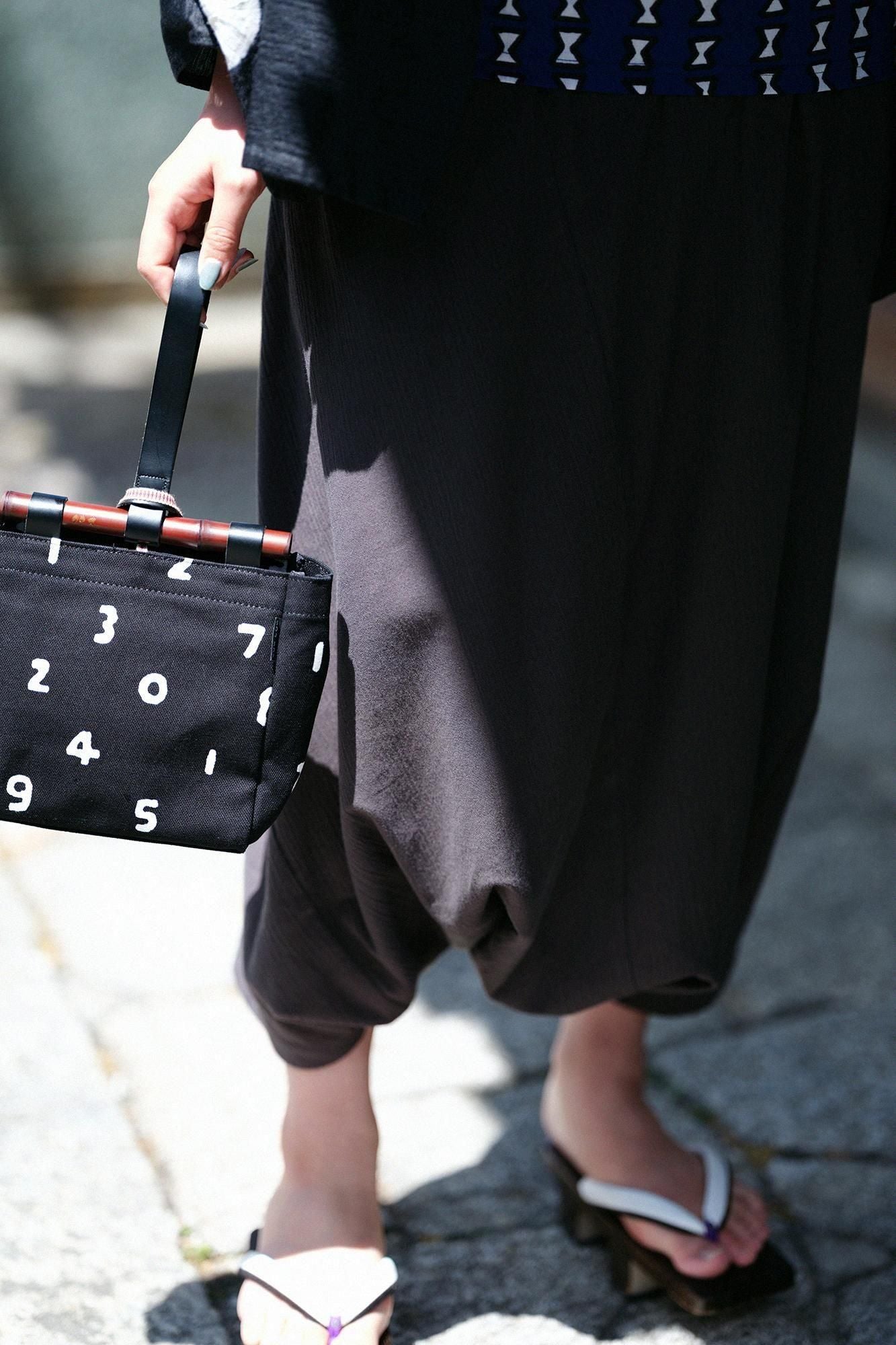 高島縮 20/20 富士（ふじ） 2.0／濃灰（こいはい）