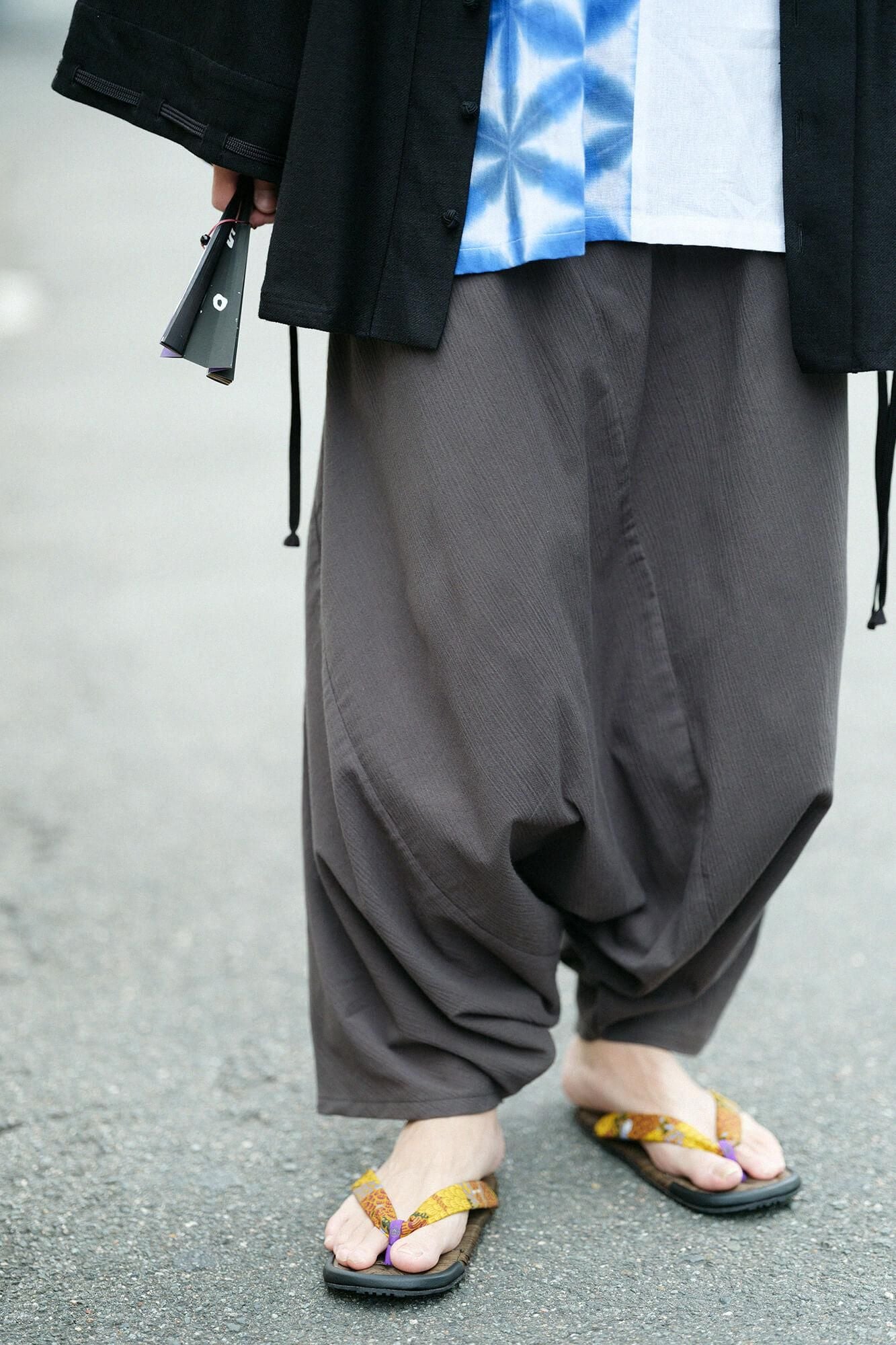 高島縮 20/20 富士（ふじ） 2.0／濃灰（こいはい）