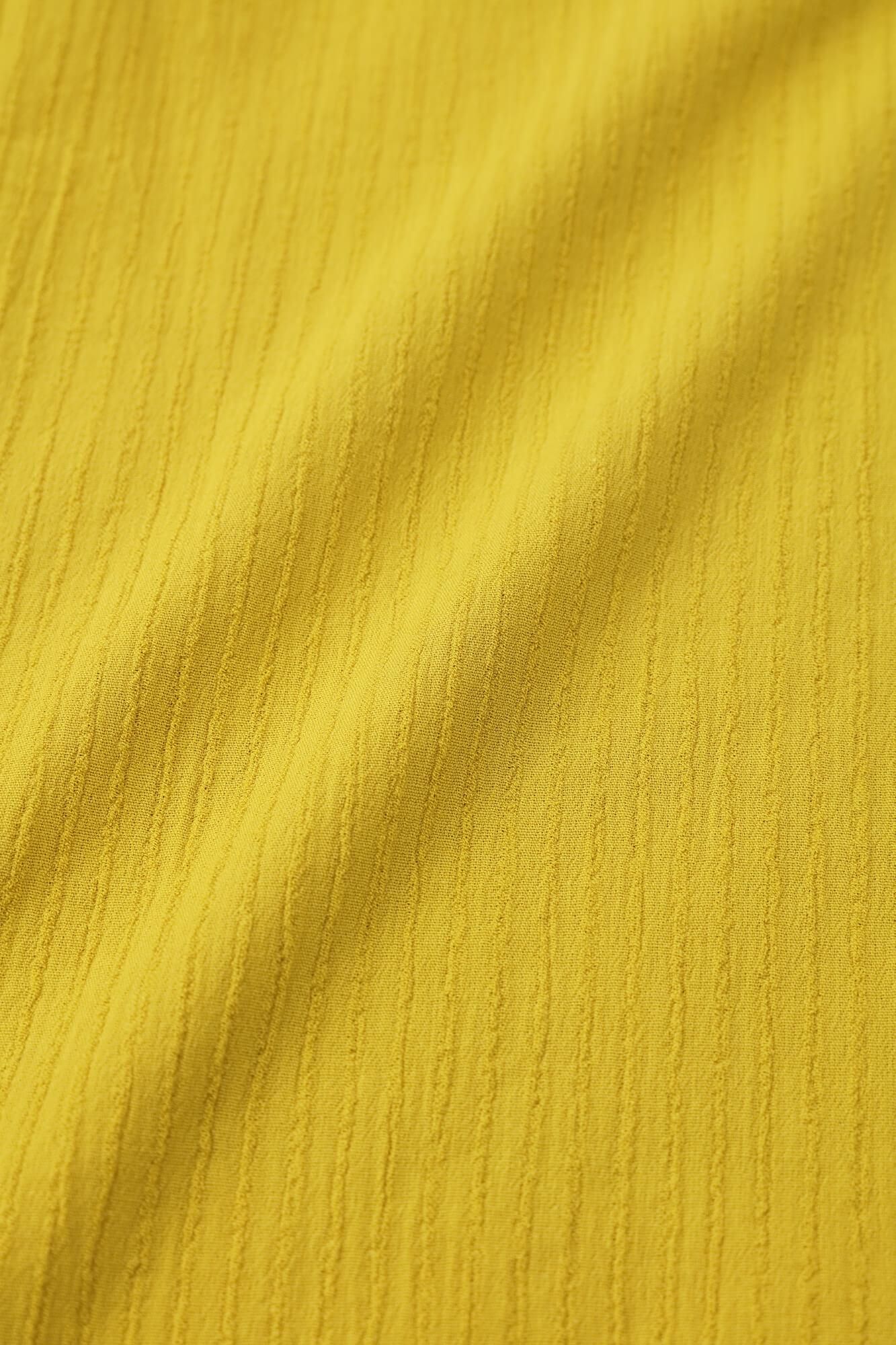 高島縮 40/20 空羽（あきは） 抜衿涼衣（ぬきえりりょうい）／金糸雀色（かなりあいろ）