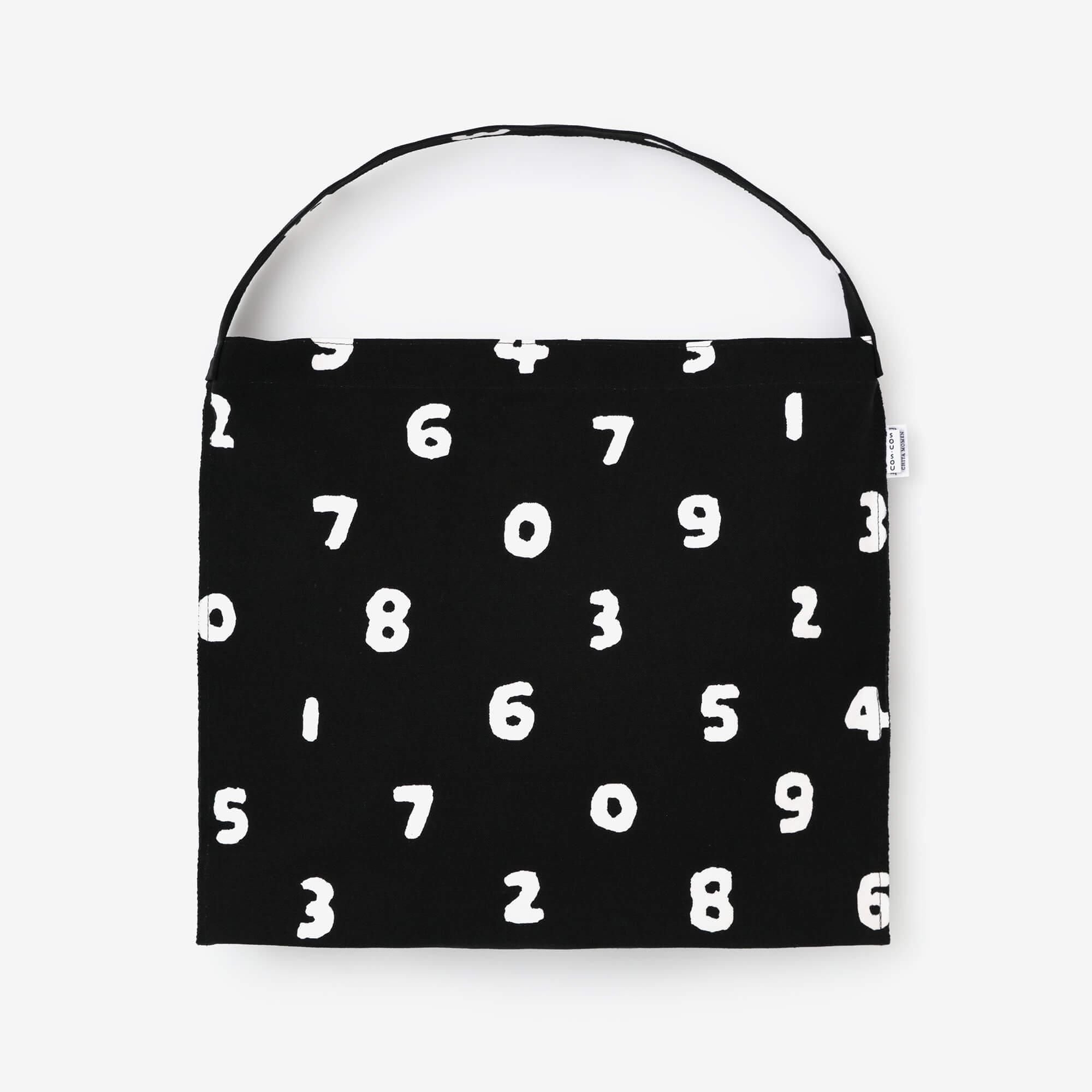 Chita Cotton No. 9 Canvas Kohaba Bag / SO-SU-U Black