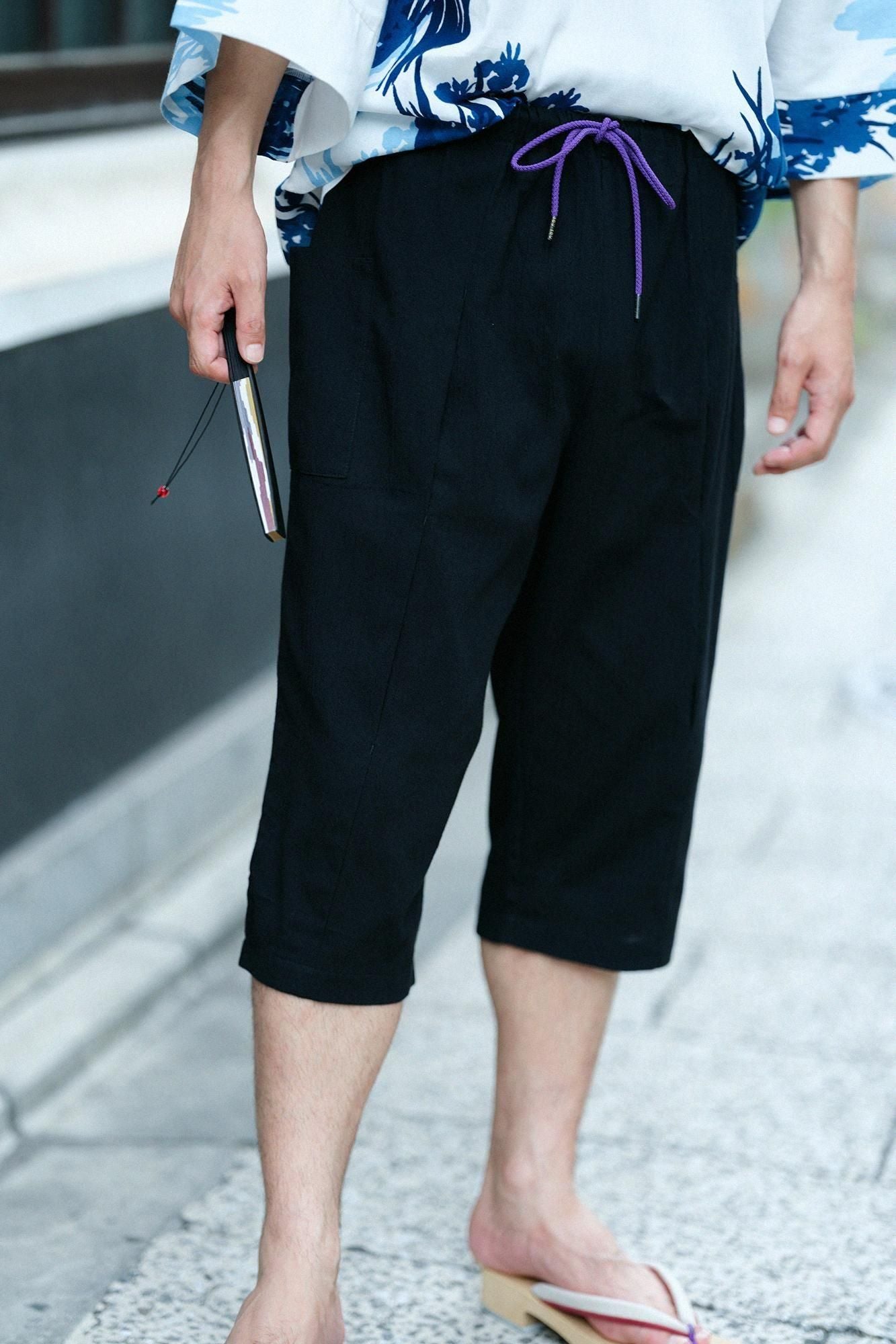 Chizimi Cotton 20/20 Skinny Pants / Black