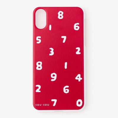 【net Limited 50%OFF】iPhone XS Max Cover Case / SO-SU-U Red
