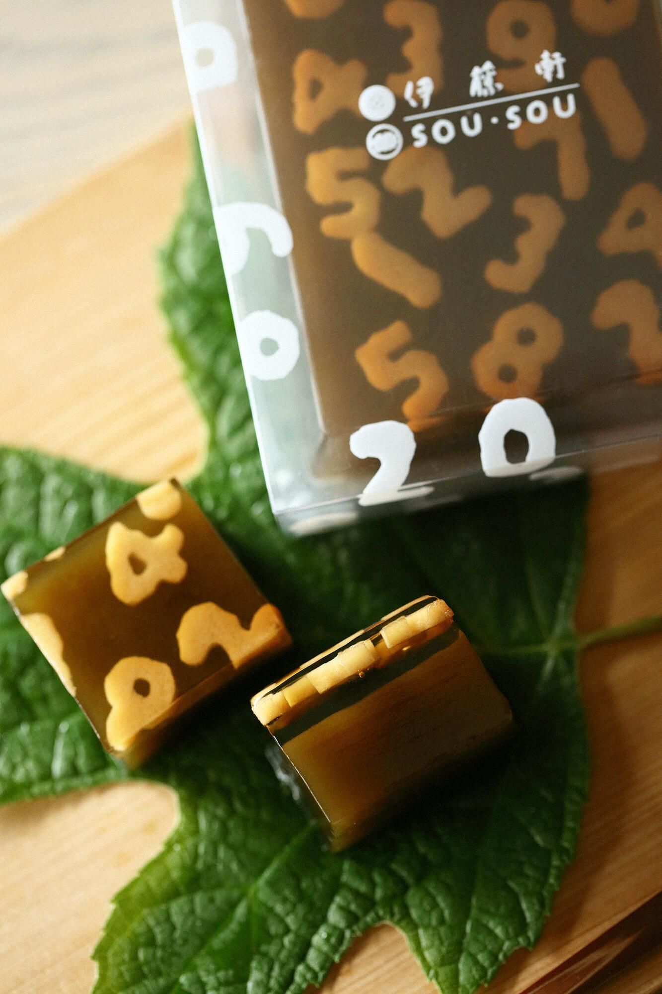 Itoken×SOU・SOU / SO-SU-U Bracken Starch Jelly (Roasted Green Tea)