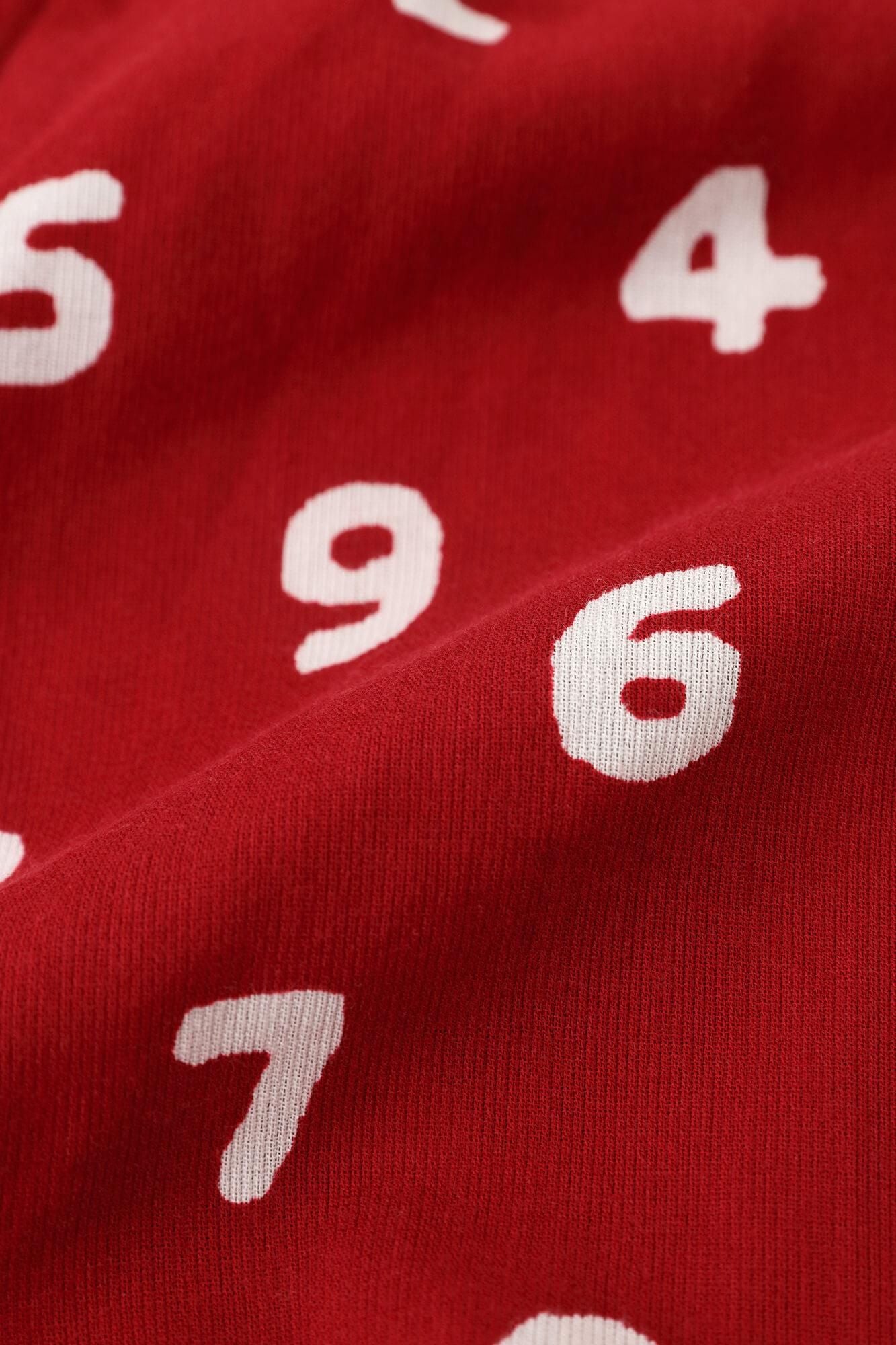 高島縮 40/40 テキスタイルトランクス／SO-SU-U 臙脂色（えんじいろ）