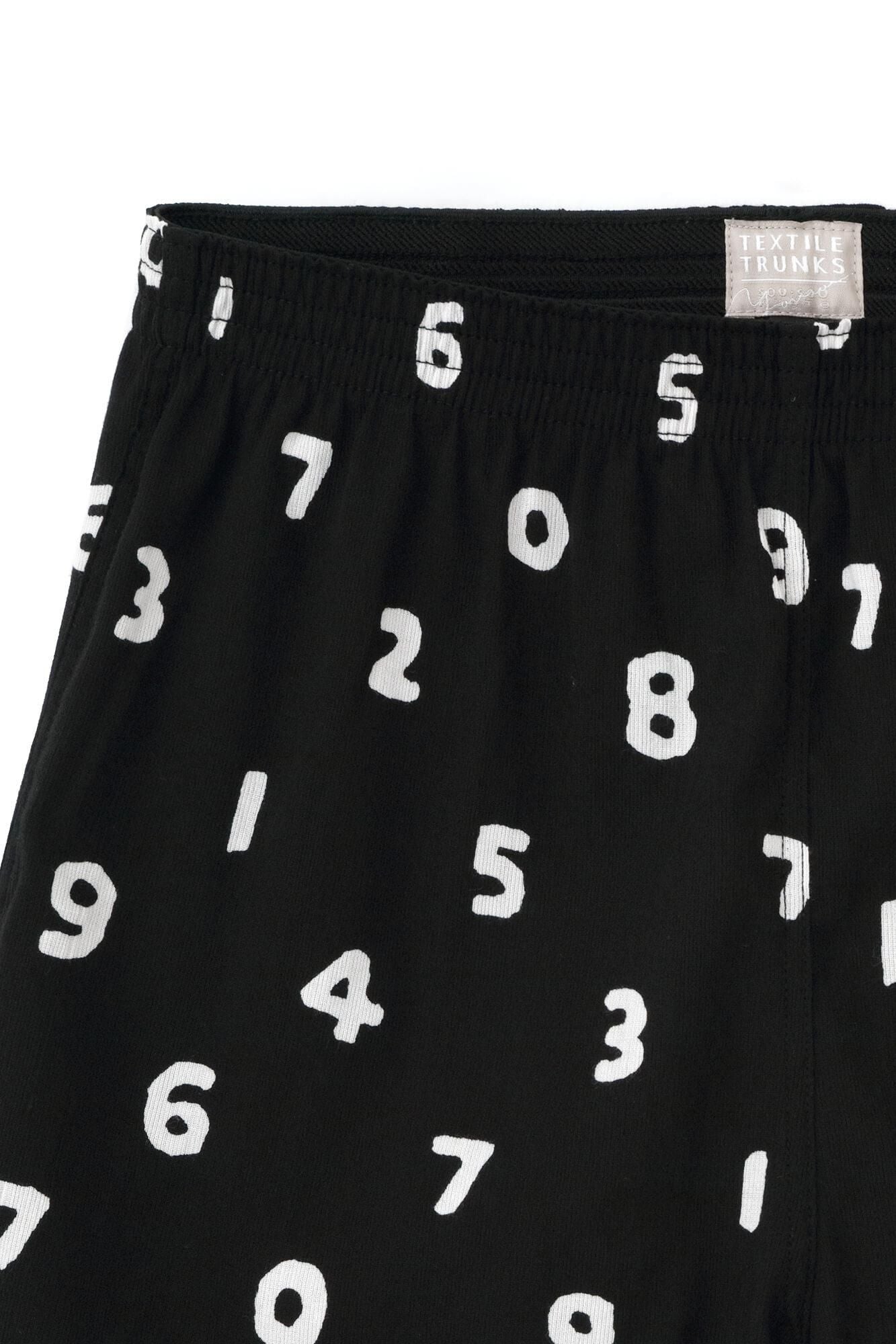 高島縮 40/40 テキスタイルトランクス／SO-SU-U 濡羽色（ぬればいろ）