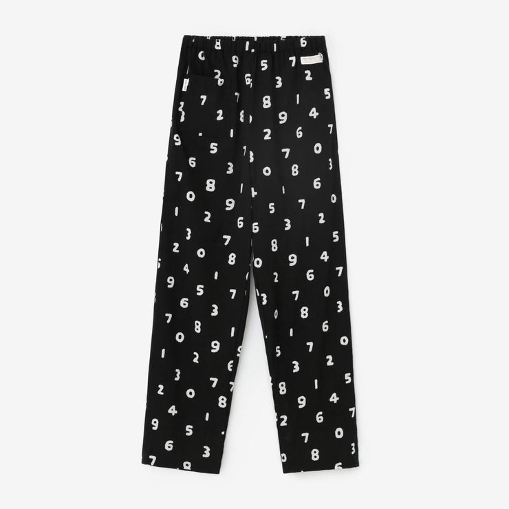 Chizimi Cotton 40/40 Skinny Pants / SO-SU-U Black