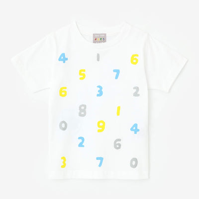 ●十數三色 短袖T-shirt /白色