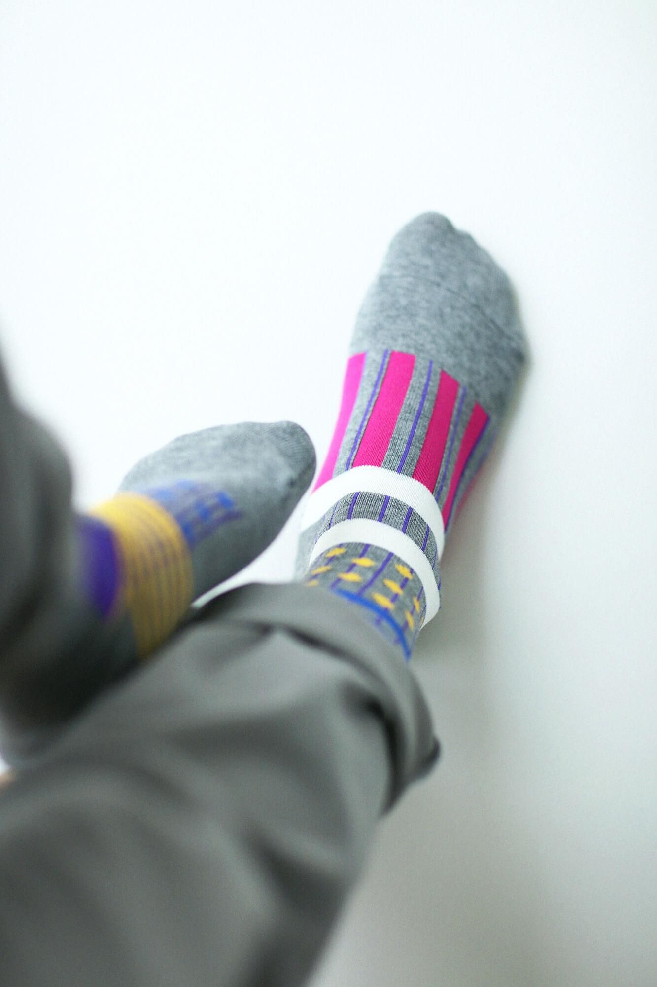 丸足袋底（正常长度）/分层灰色（鼠标色）