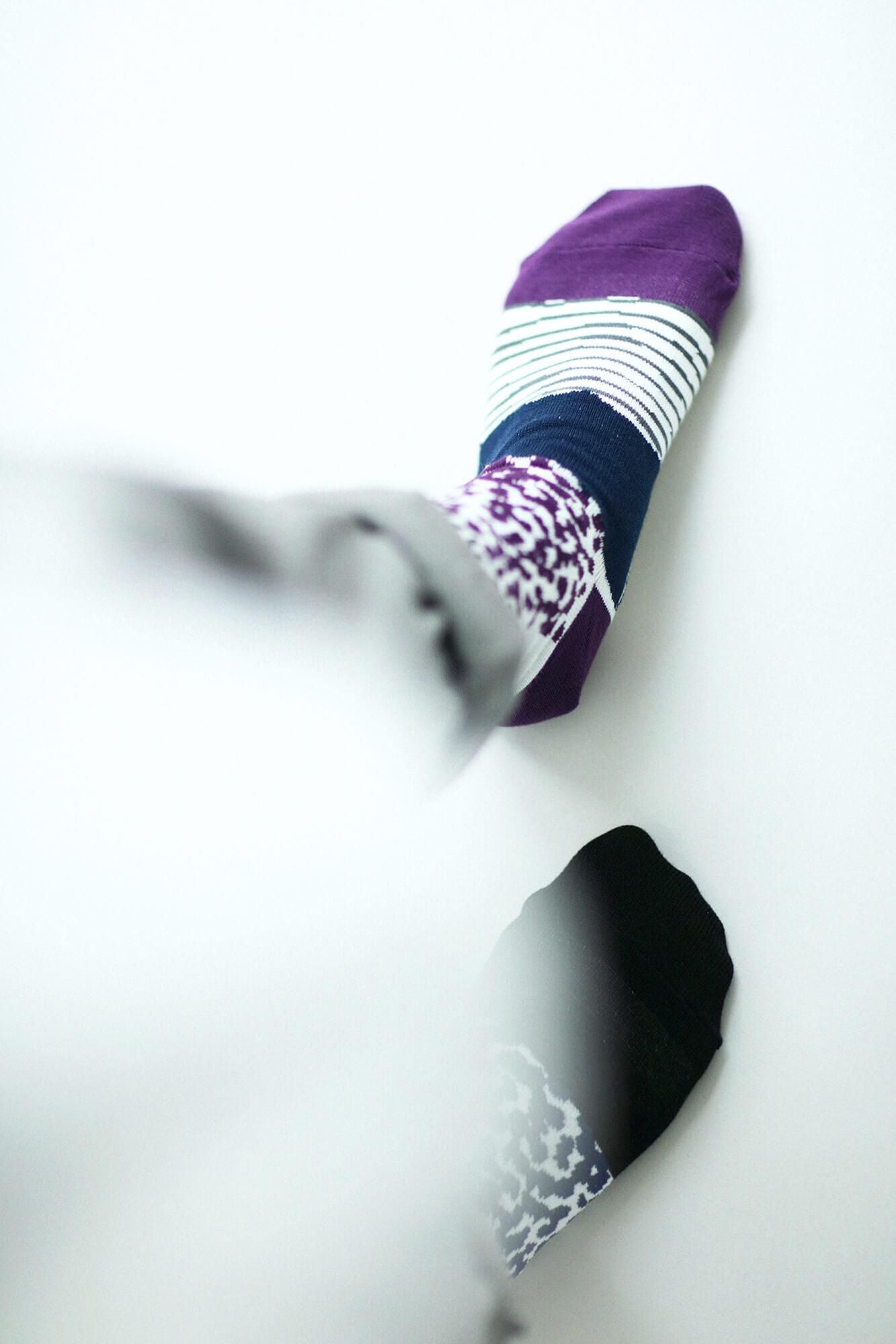 사키마루 타비양말(정상 길이) / Higashiyama 36 피크 (Higashiyama Sanjuroppo) Shisui