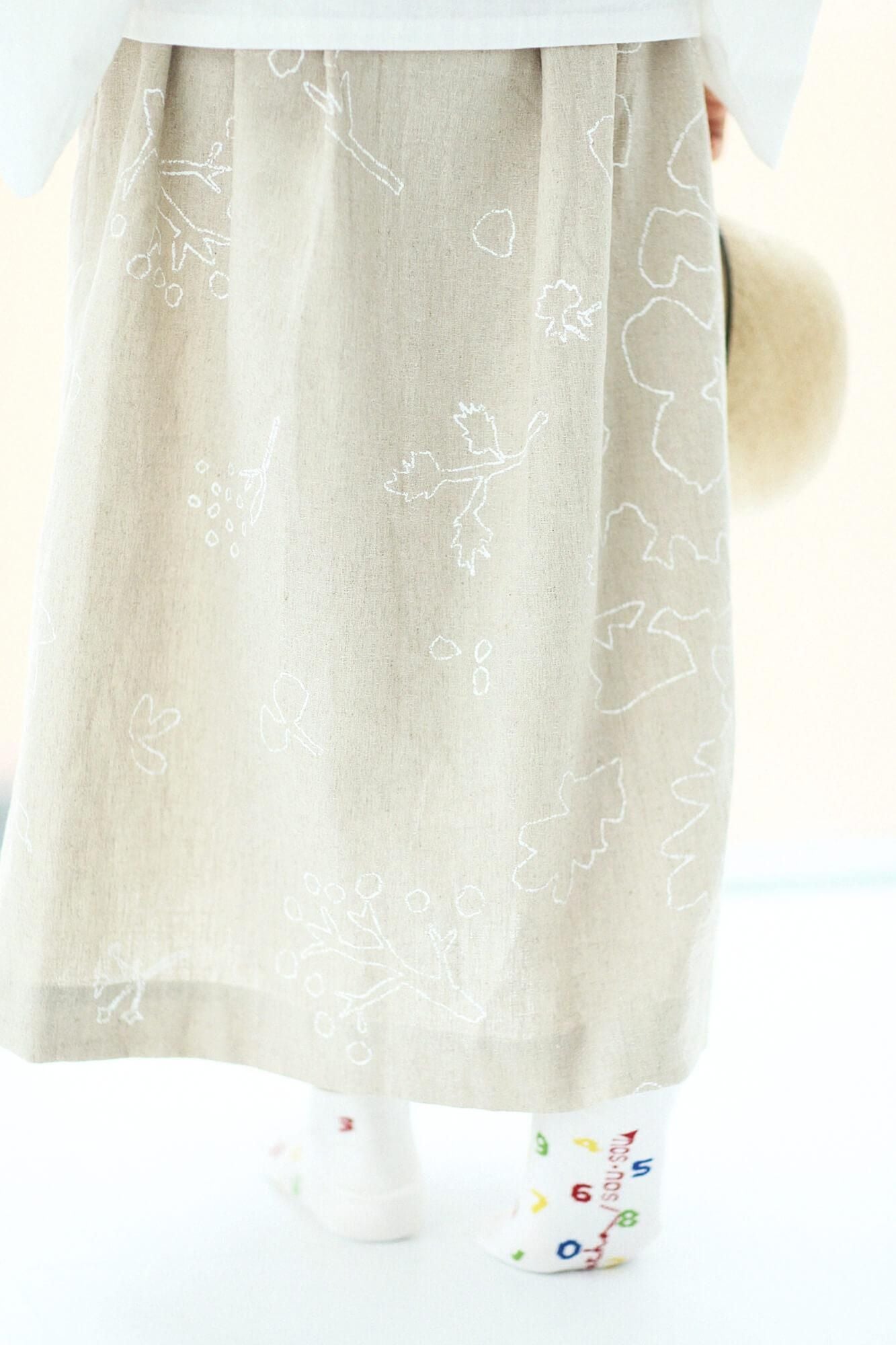 Round Toe Tabi Socks（Low-cut）／SO-SU-U 4-color Ecru