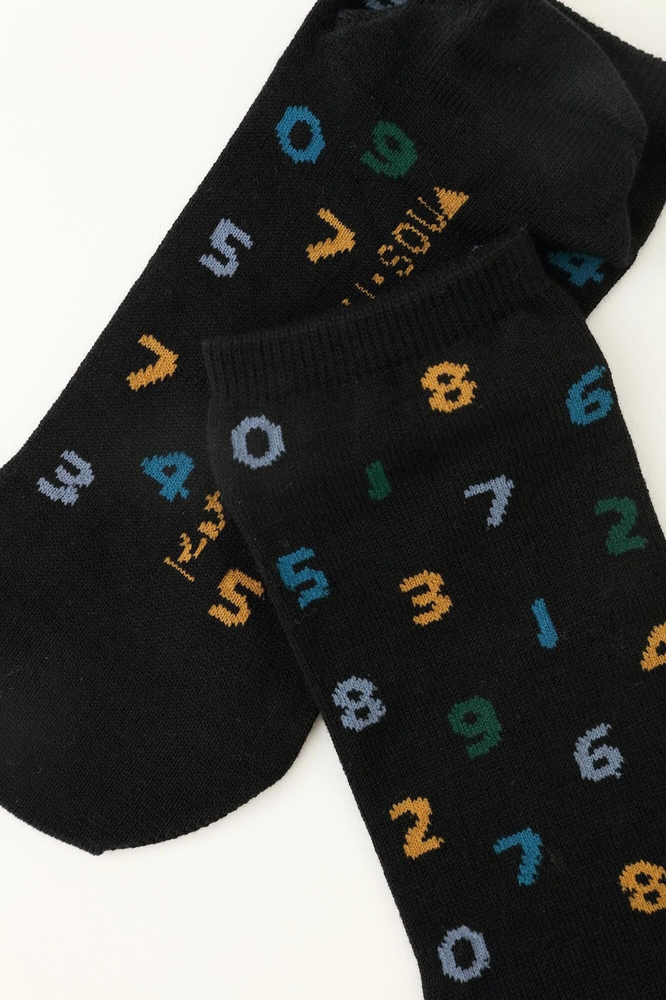 Round Toe Tabi Socks（Low-cut）／SO-SU-U 4-color Black