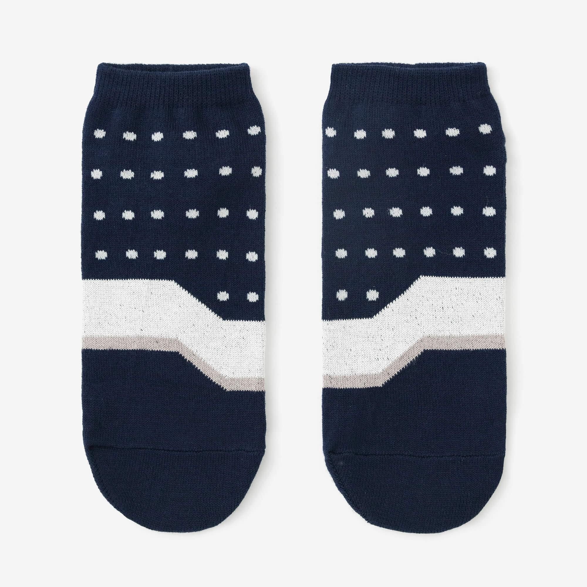 Round Toe Tabi Socks（Low-cut）／Snowy Mountain Night