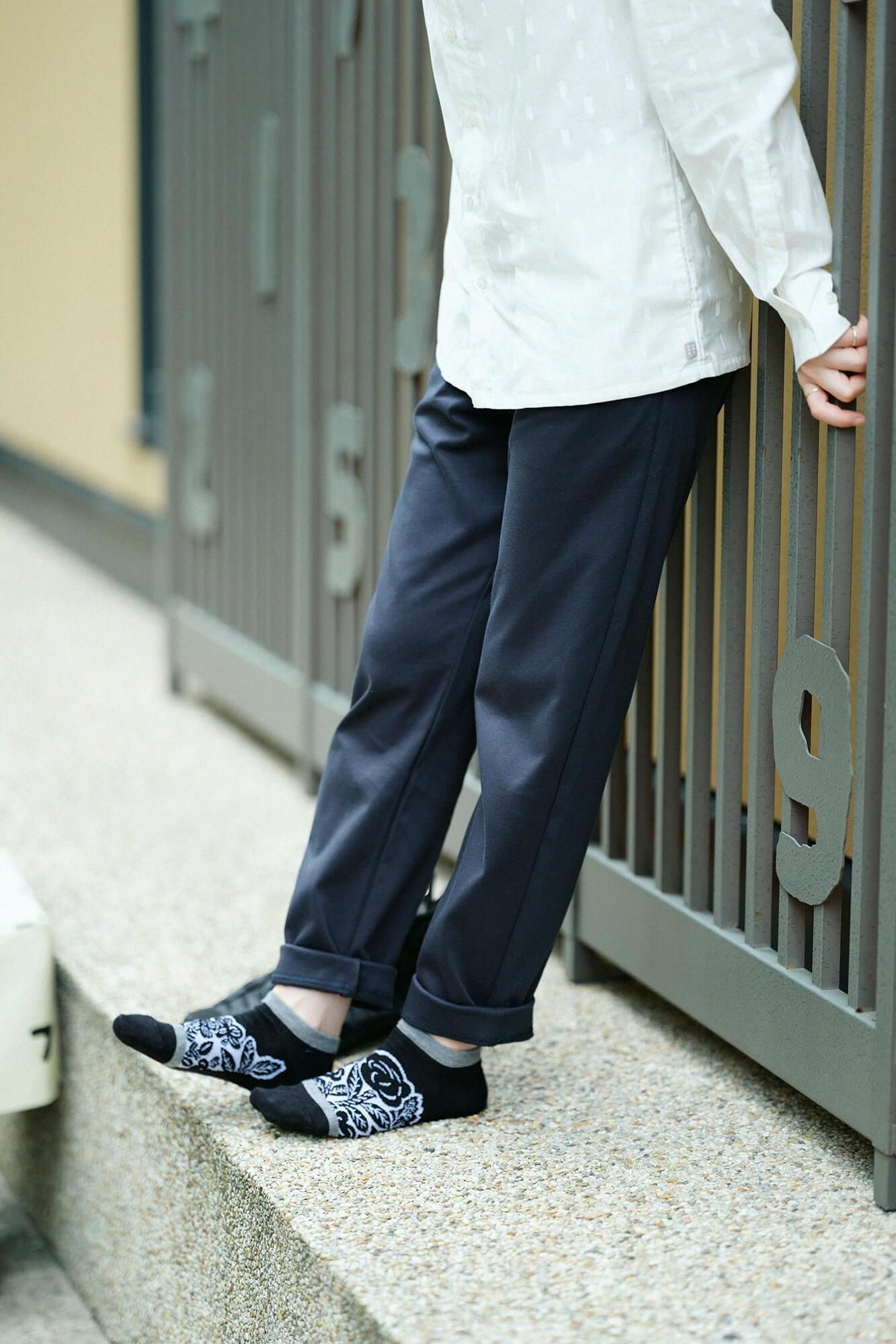 Round Toe Tabi Socks（Low-cut）／Woodcut