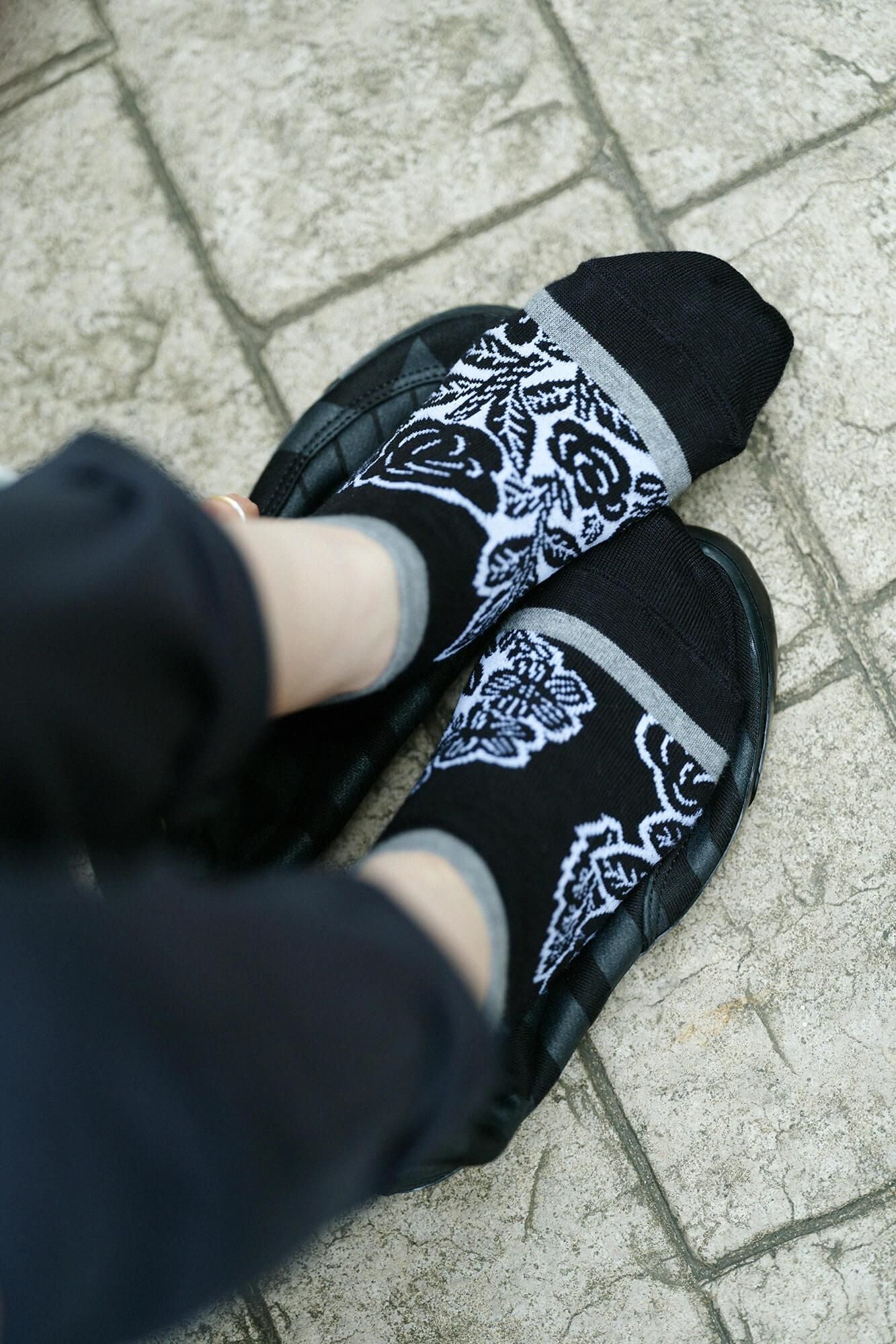 Round Toe Tabi Socks（Low-cut）／Woodcut