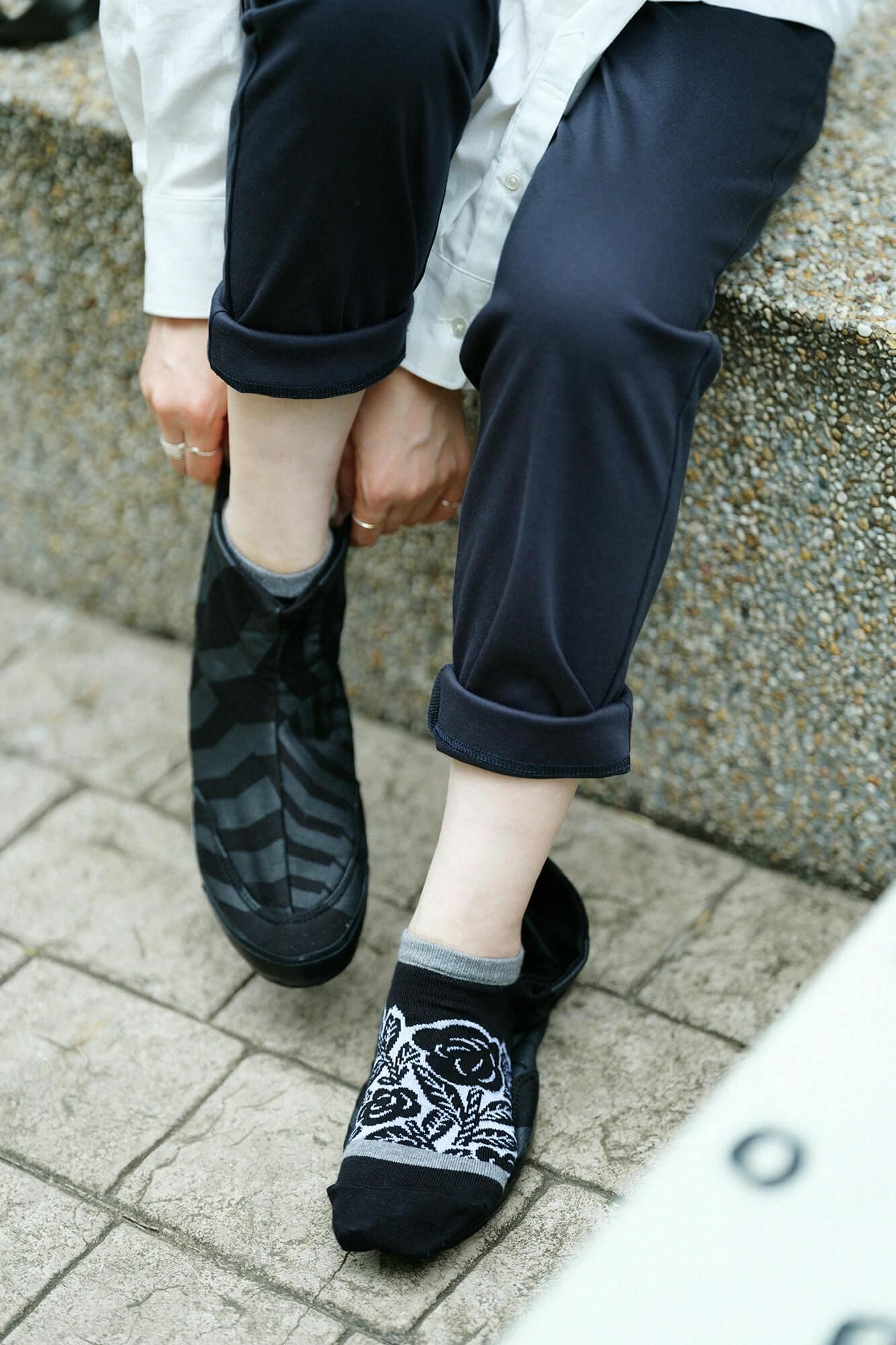 Round Toe Tabi Socks（Low-cut）／Woodcut