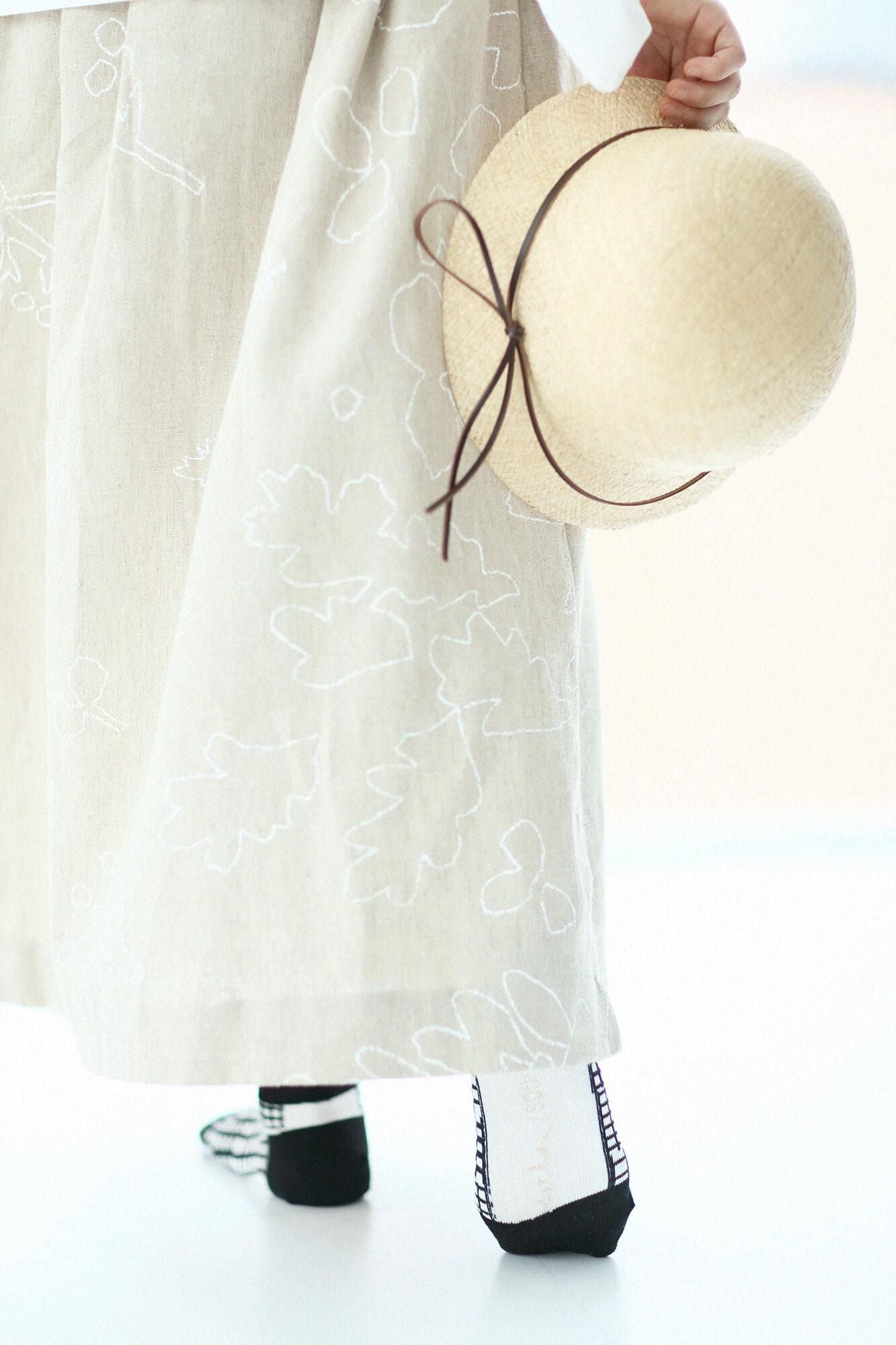 Round Toe Tabi Socks（Low-cut）／Bamboo Lattices