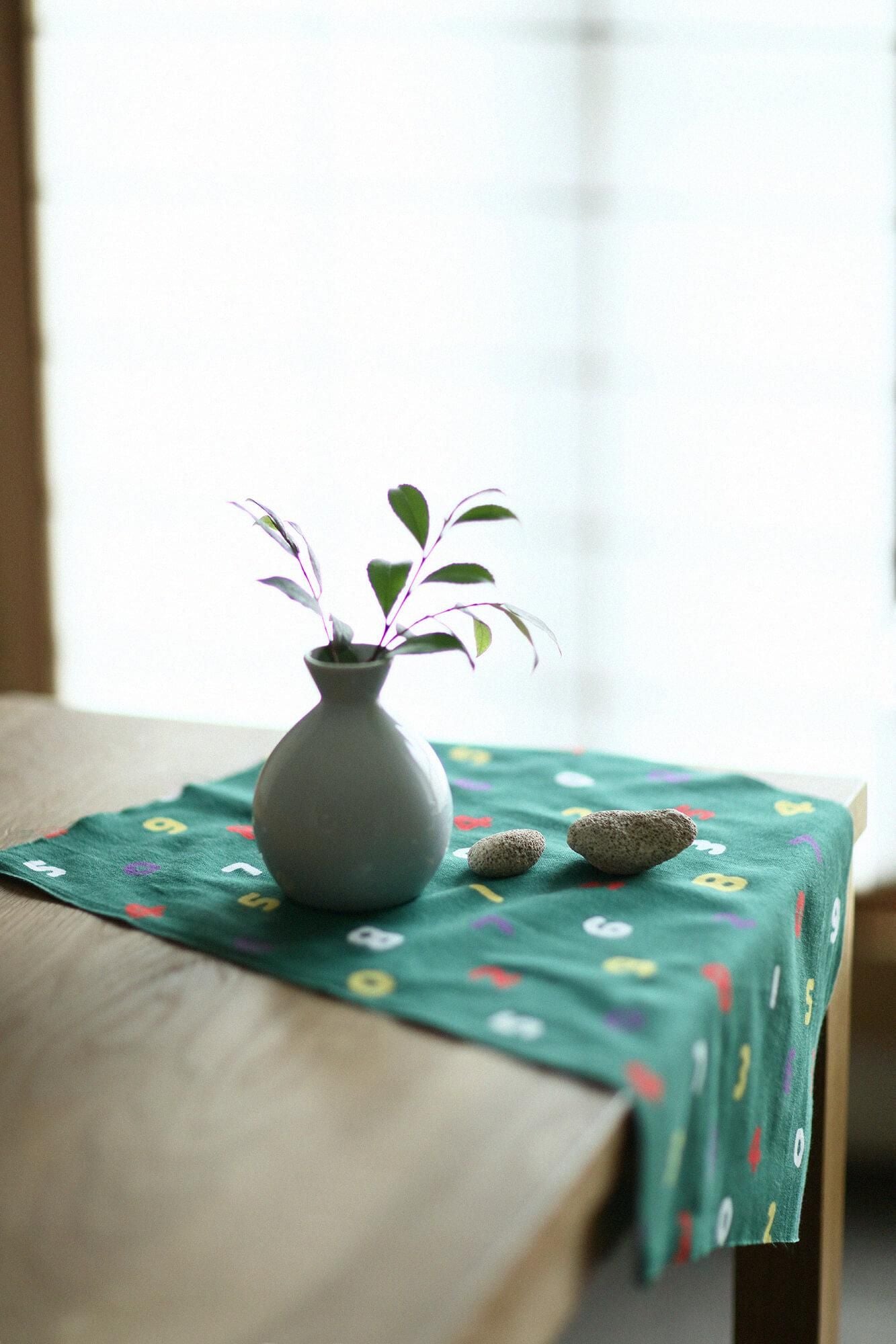 ISE棉花纺织品Tenugui（山毛衣长度） / so-su-u五个元素（gogoyo）木材