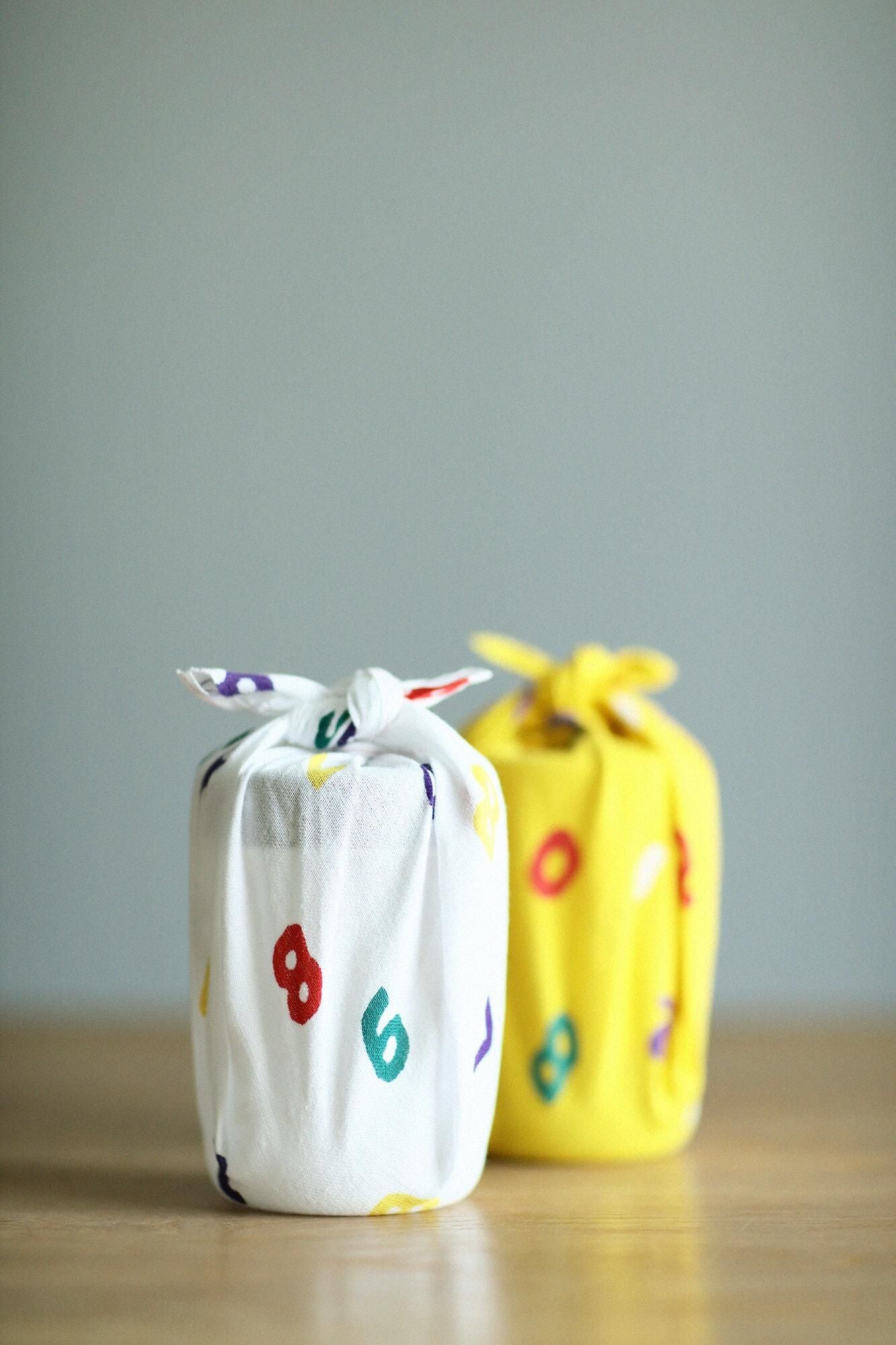 Isemomen Cotton Textile Handkerchief（Short）/ SO-SU-U Gogyo (Five Elements) Gold