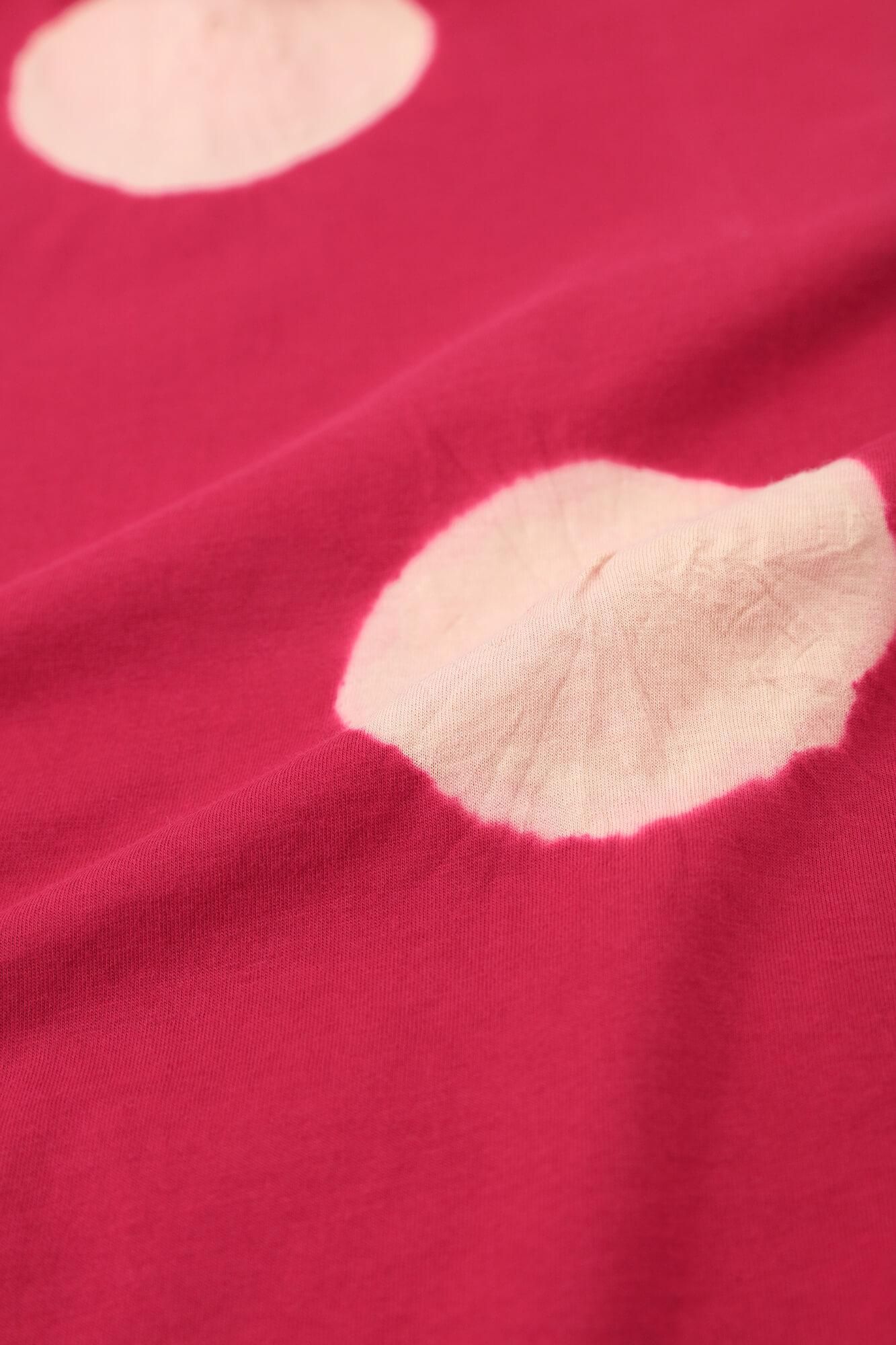 吸烟，无袖吉班/大圆点（Mizuta Maiden），猩红色X磨粉（Tonokoiro）（Tonokoiro）