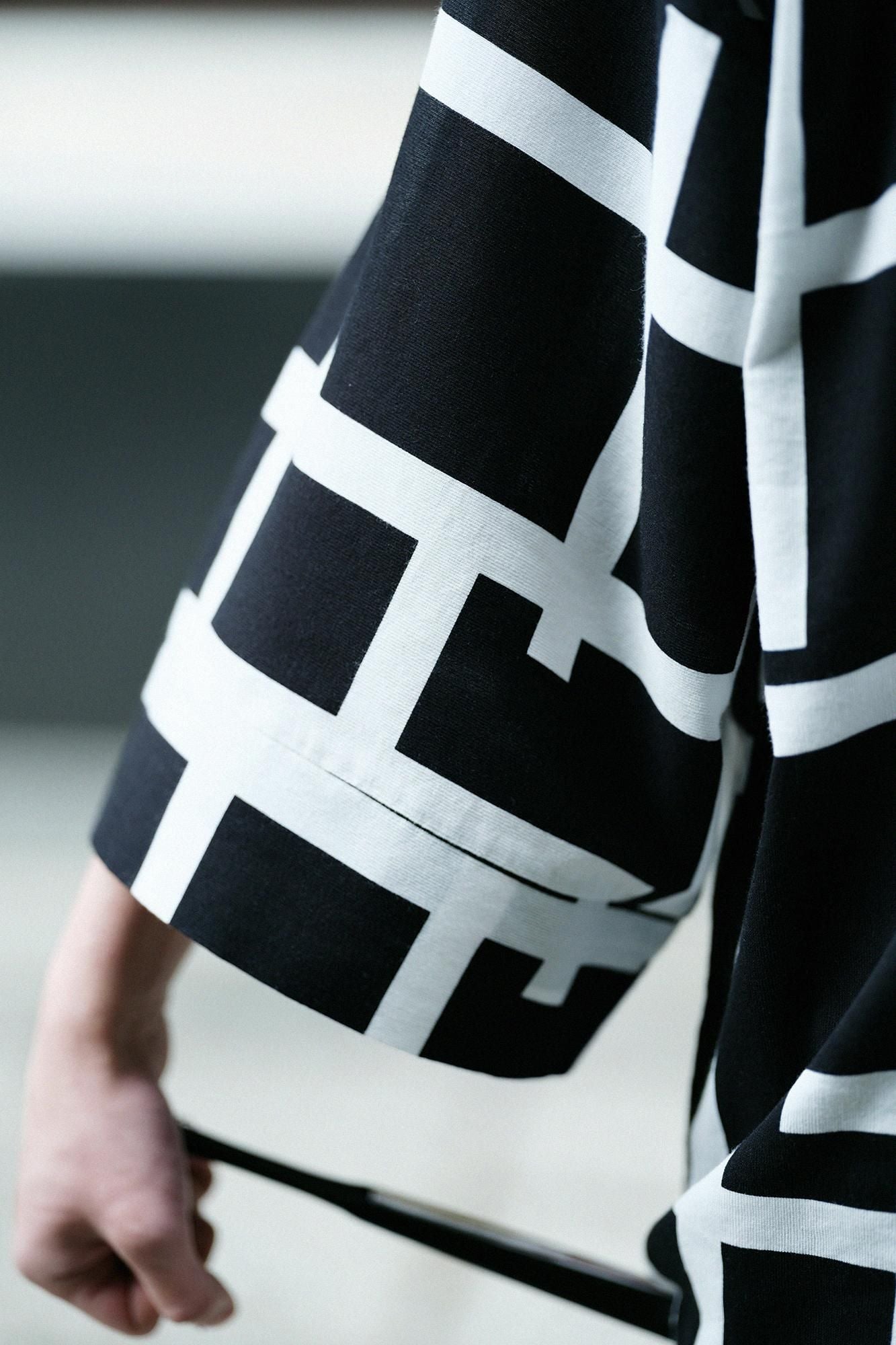 高島縮棉40/40 風靡上衣／柵欄