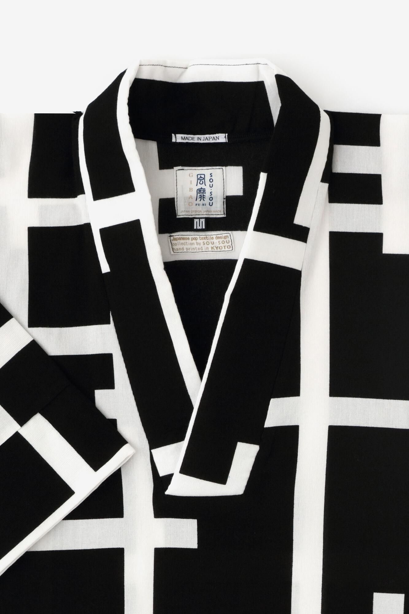 高島縮棉40/40 風靡上衣／柵欄