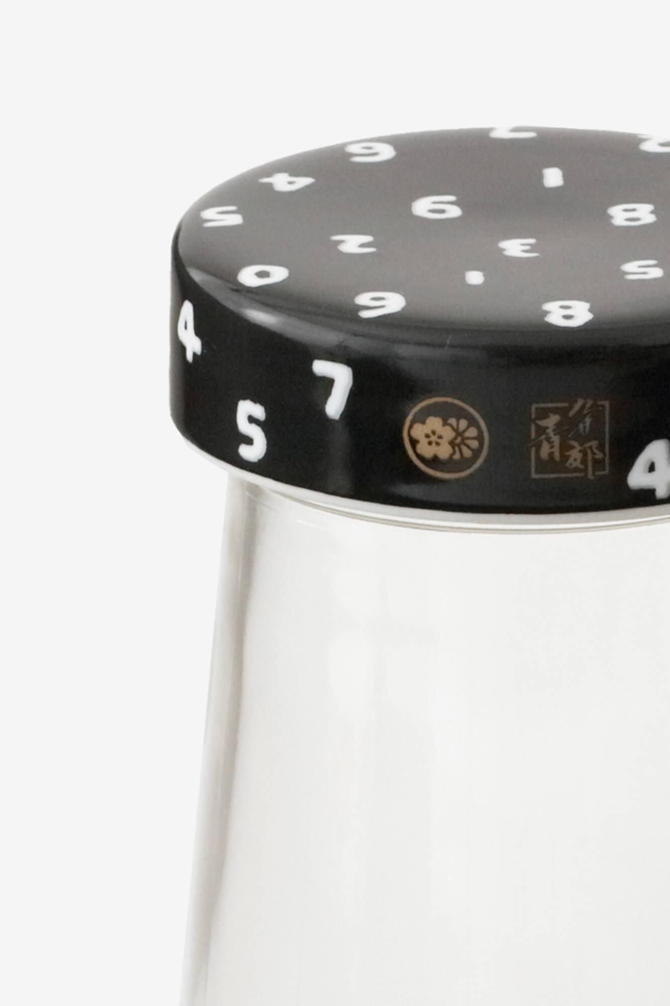 kutani ware图案盖（kutaniyakimono盖）方形瓶/so-u-u湿羽毛颜色（nuyara）