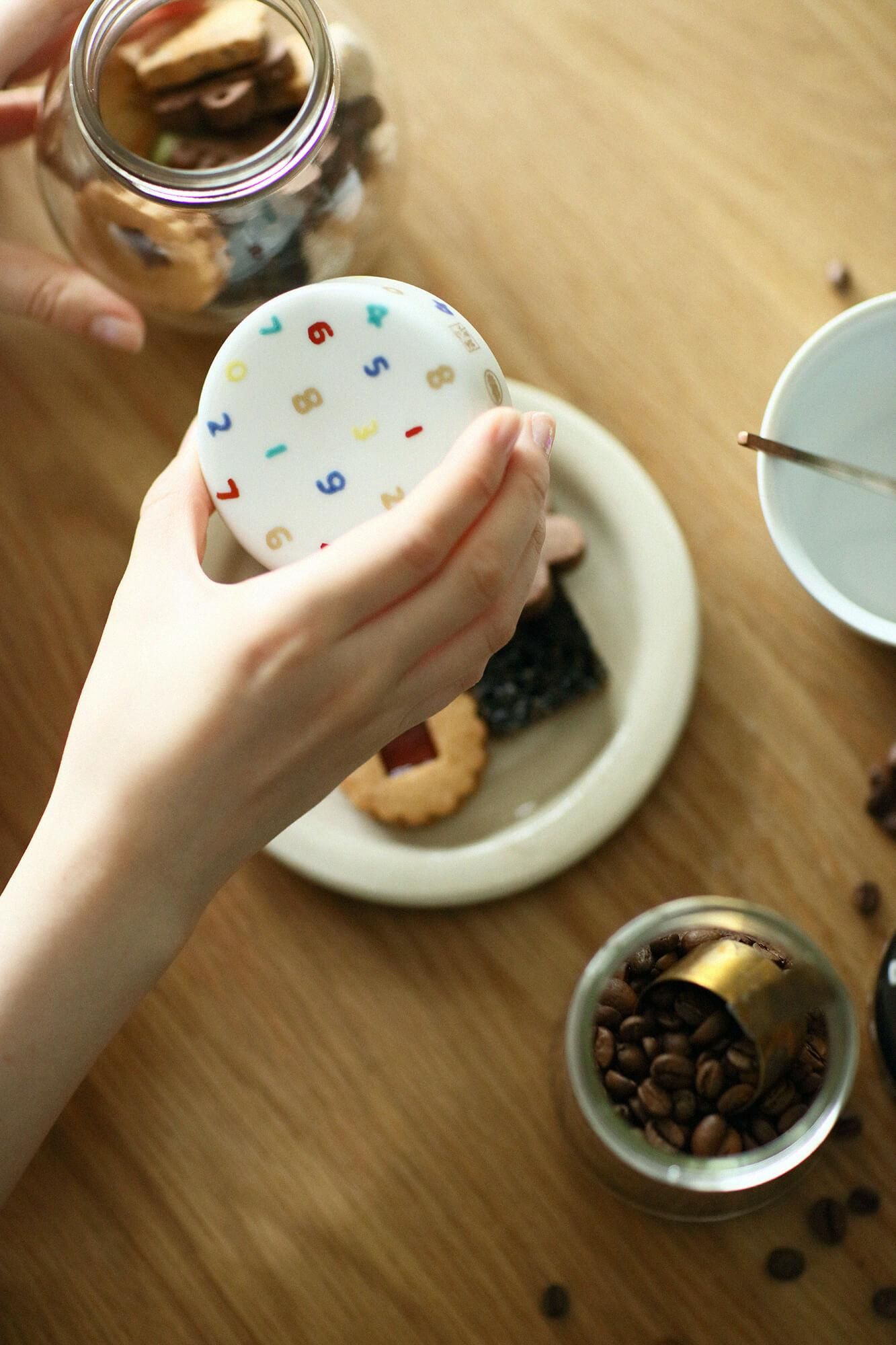 Kutani-Ware-Musterdeckel (Maru-Flasche) /SO-SU-U Verschiedene Dinge