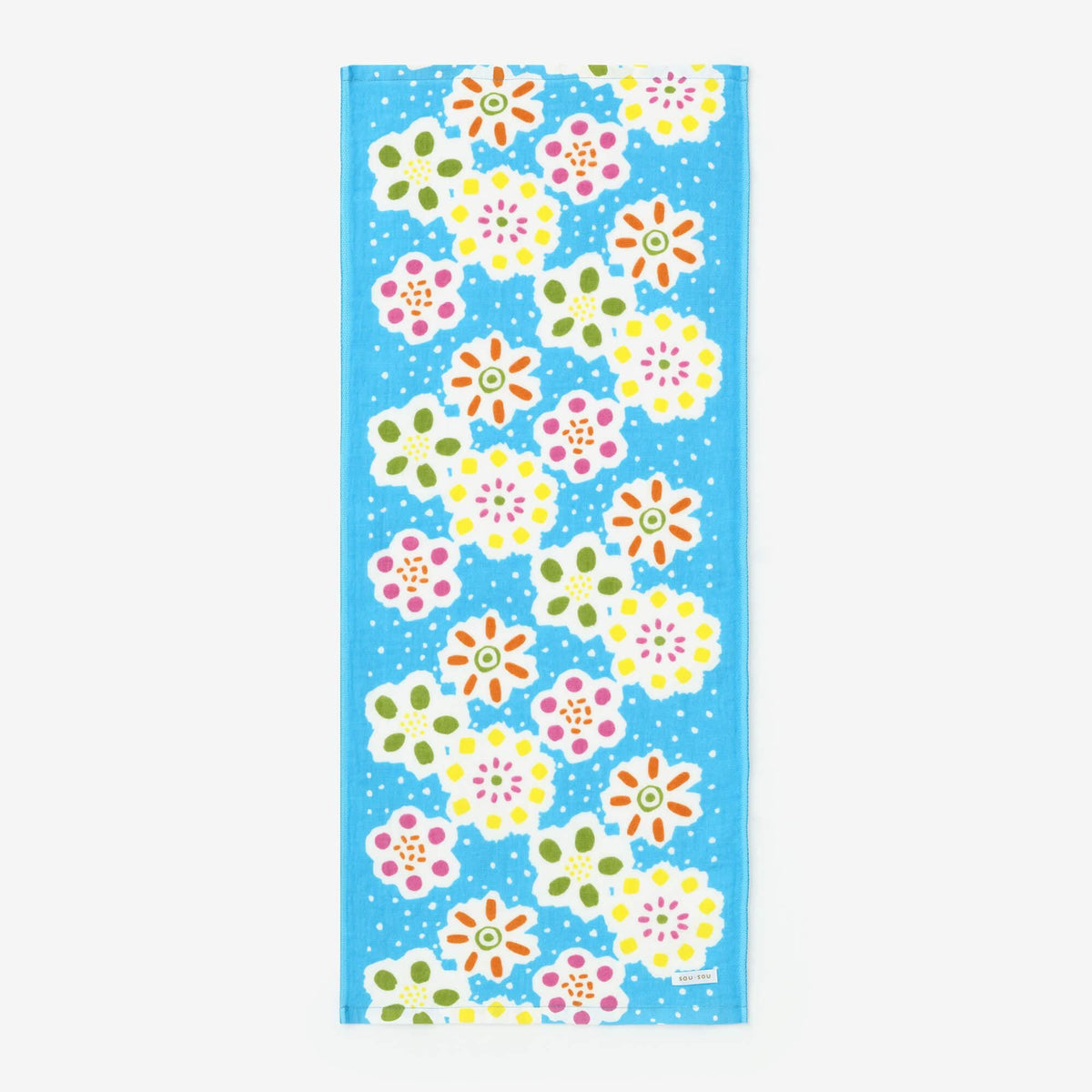 SOU・SOU×丸眞 フェイスタオル／夏花火