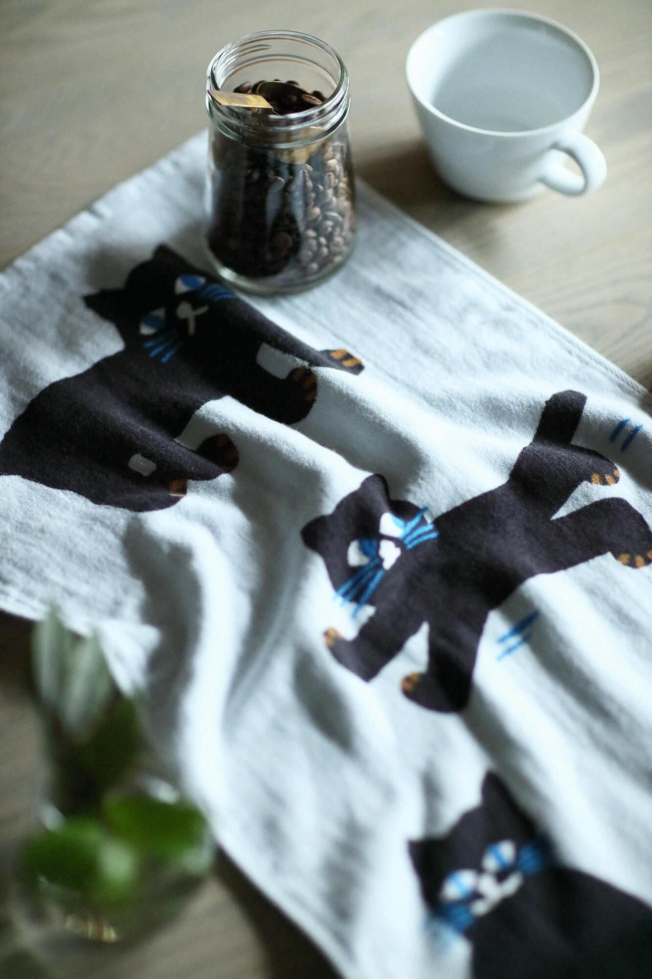 SOU・SOU×Marushin Gesichtshandtuch/Katze