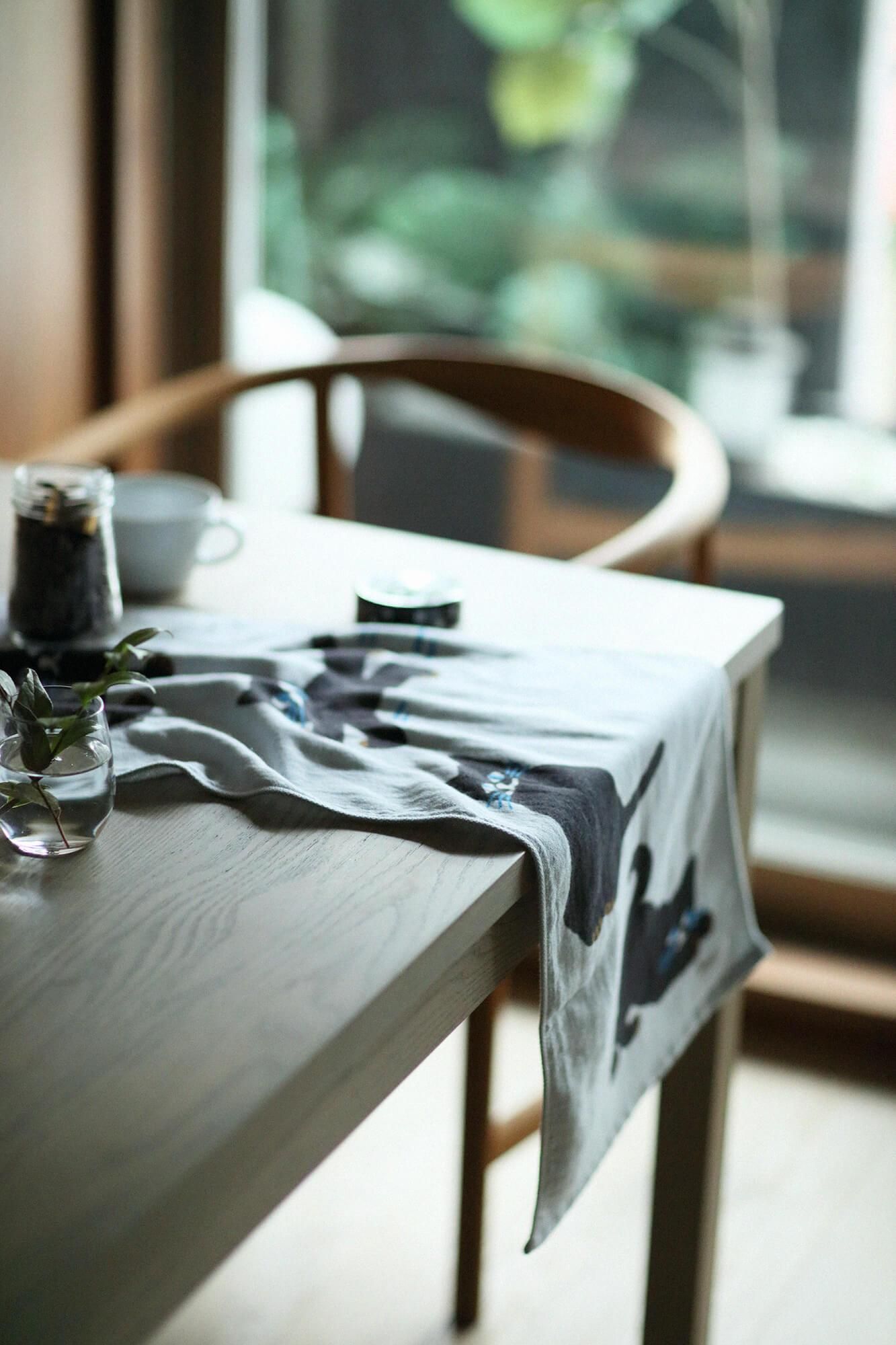 SOU・SOU×Marushin Gesichtshandtuch/Katze