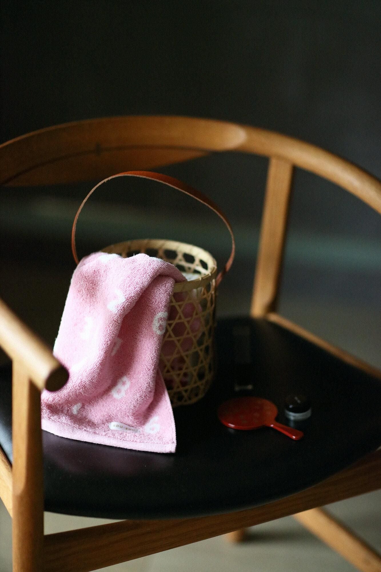 SOU・SOU×Marushin Wash Towel / SO-SU-U Light Peach Color