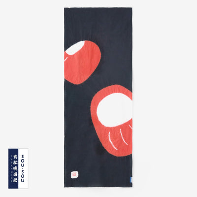 SOU・SOU×有松鳴海紮染 手巾／紅達摩