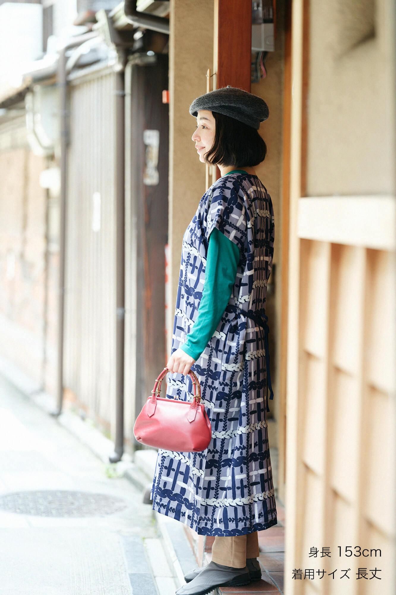 毛斯綸 長方形洋裝／小舞