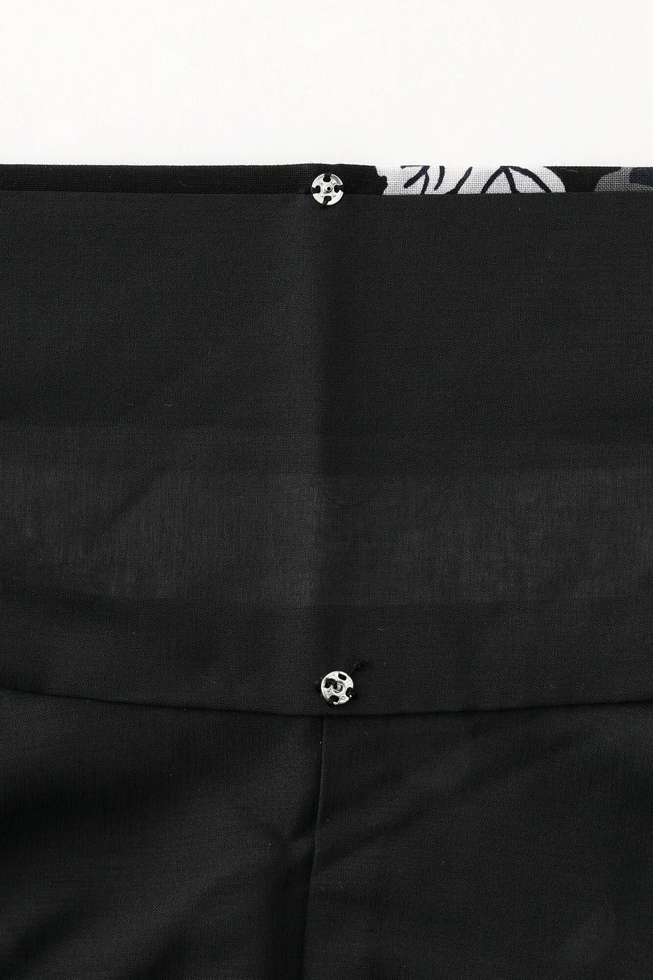 【Tailoring included】Muslin Wool Kimono（Fully Lined）/ Folding Fan【※Delivery in 7 weeks】