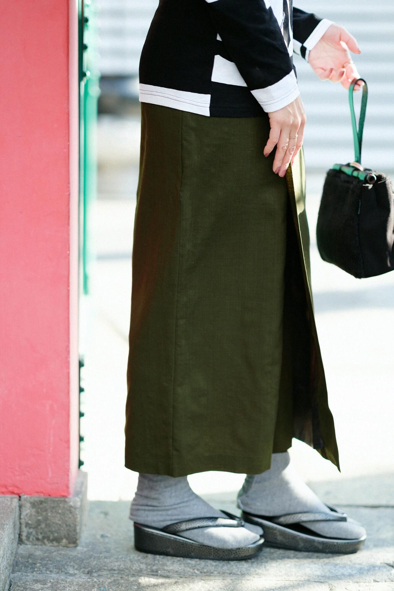 西陣草履／全菊黒鉛色