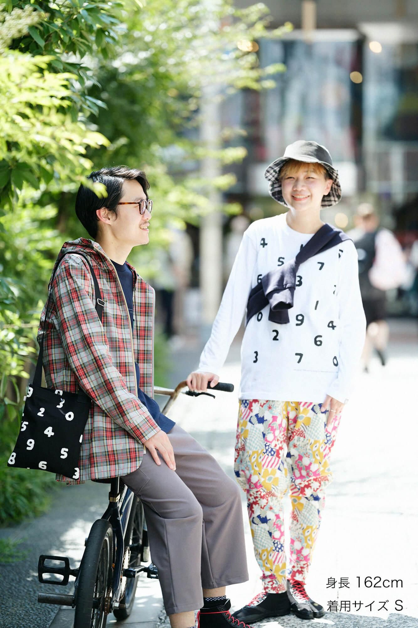 [온라인 전용]SO-SU-U 긴 슬리브 티셔츠 2 [5.6]/흰색