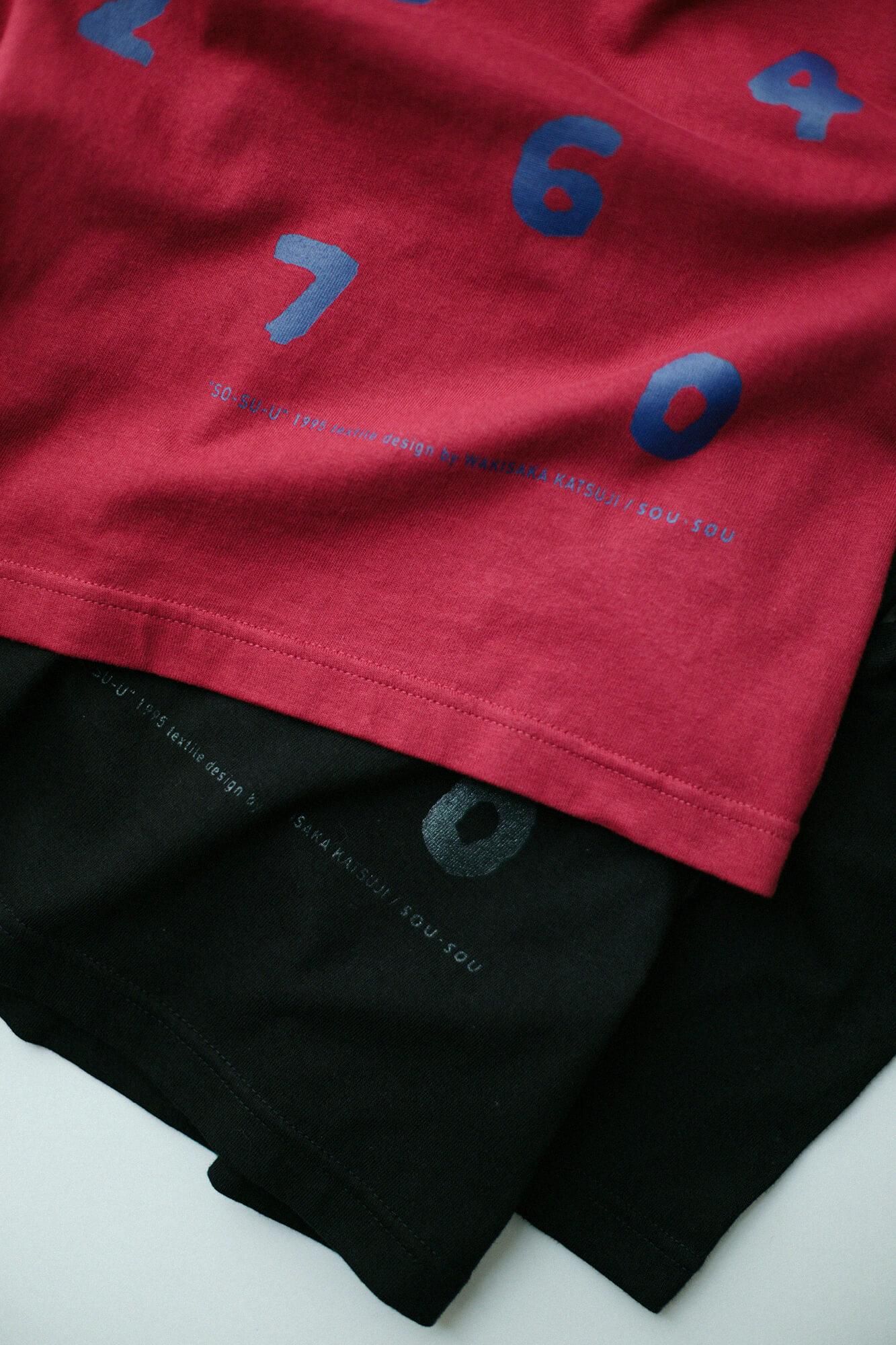 SO-SU-U 긴 슬리브 티셔츠 2 [5.6]/Black X Black