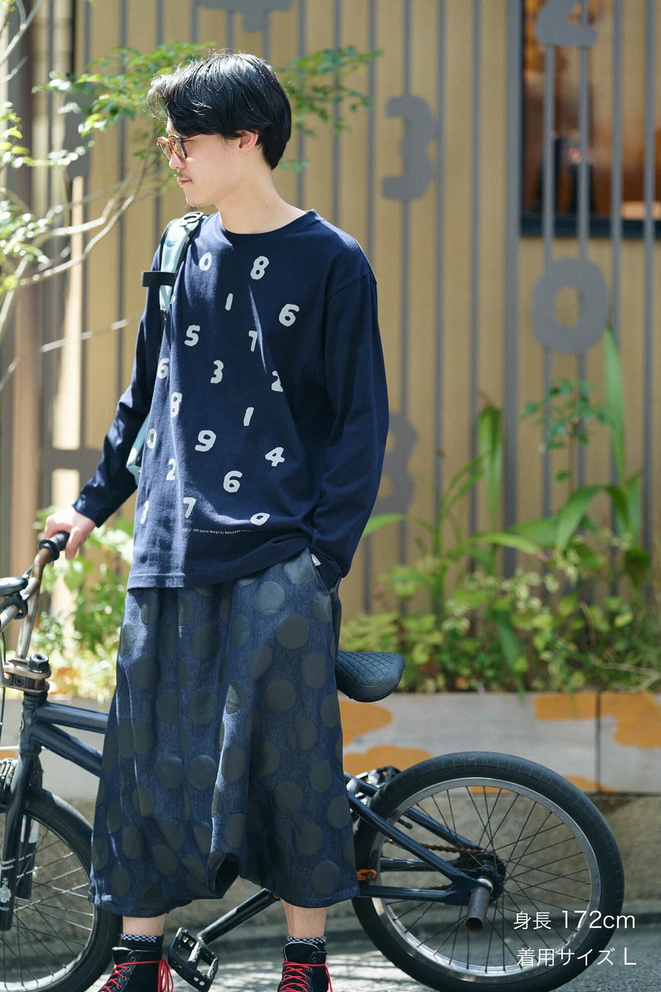 SO-SU-U 긴 슬리브 티셔츠 2 [5.6]/해군