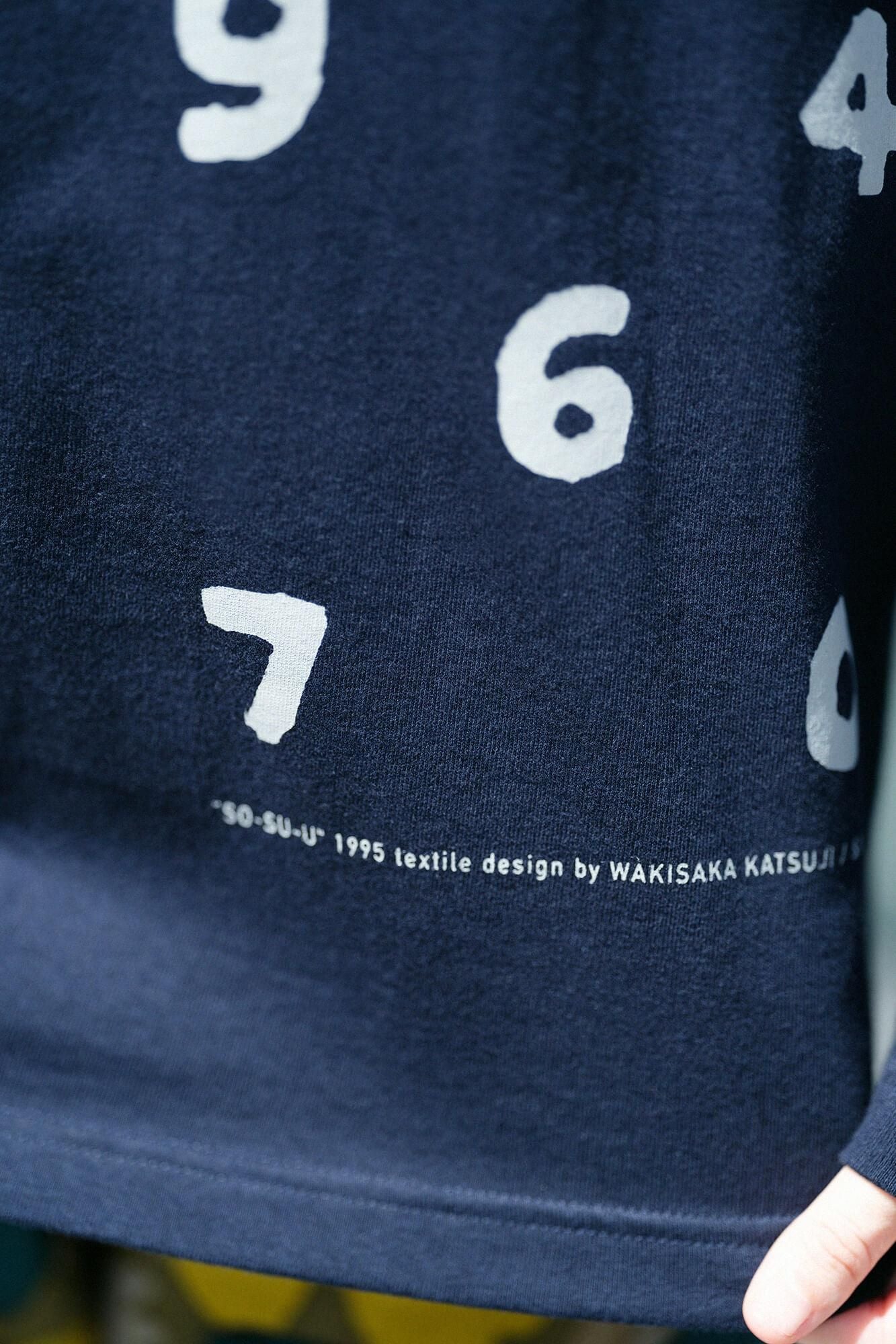 SO-SU-U 긴 슬리브 티셔츠 2 [5.6]/해군