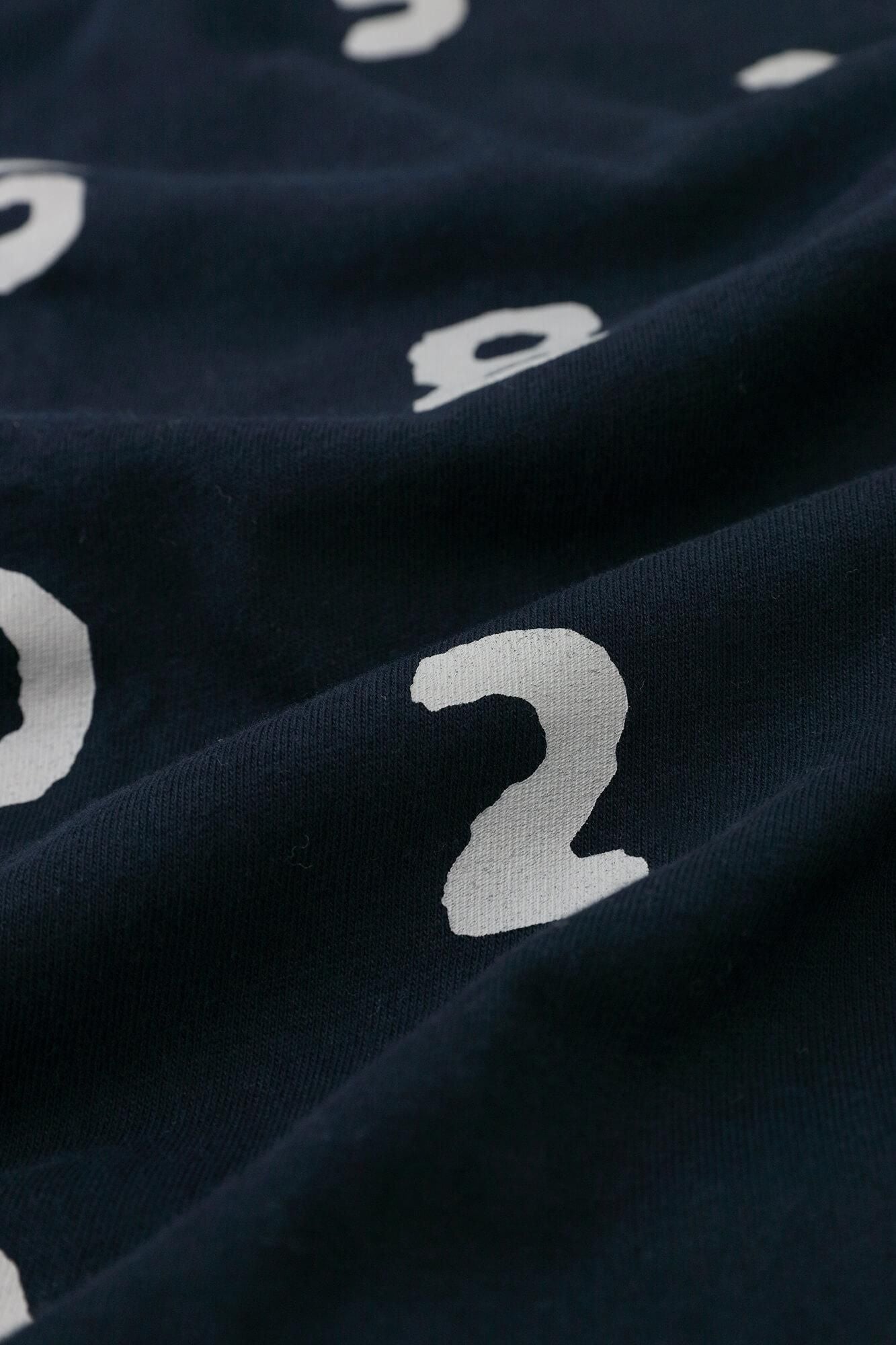 SO-SU-U 긴 슬리브 티셔츠 2 [5.6]/해군