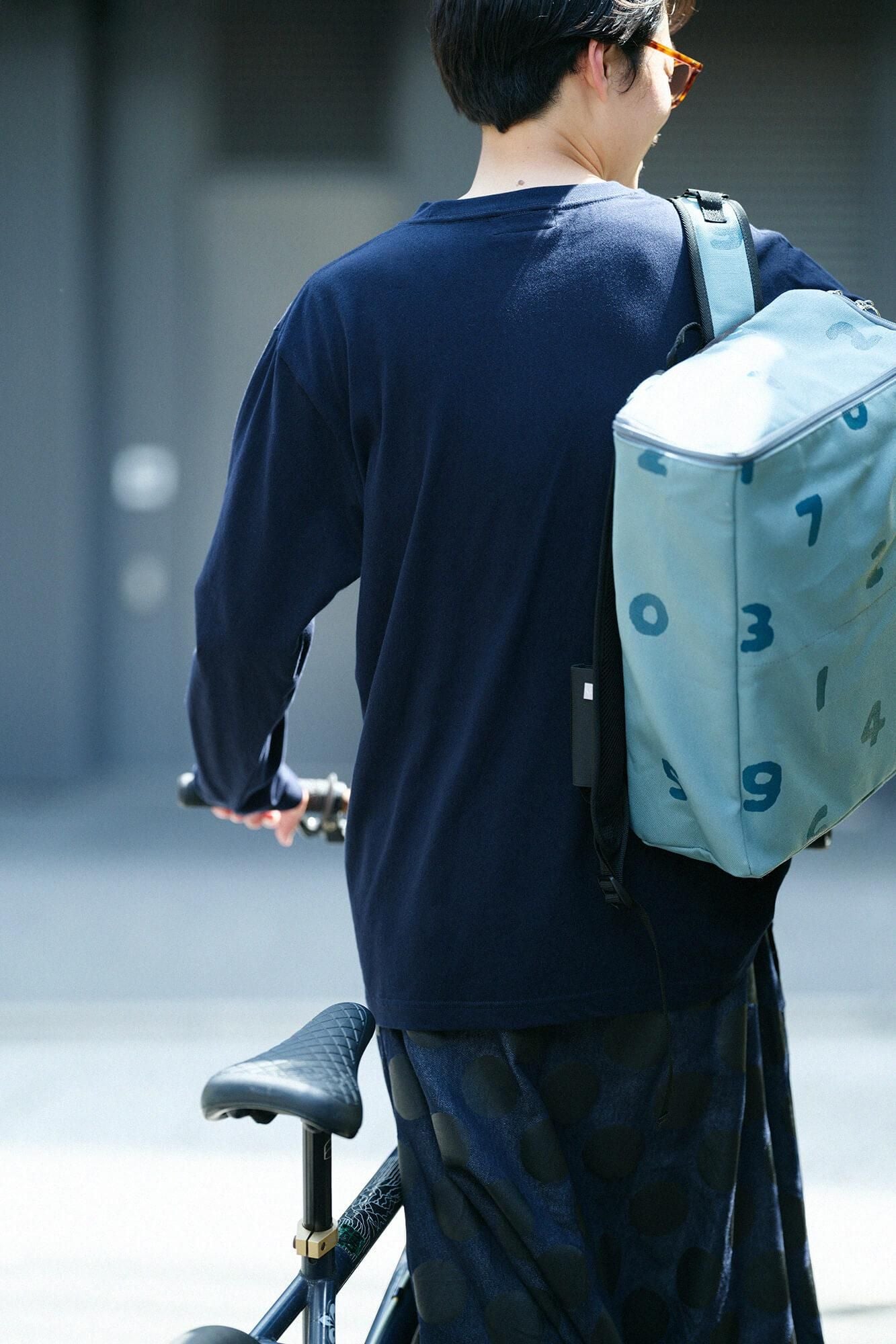 SO-SU-U 긴 슬리브 티셔츠 2 [5.6]/해군