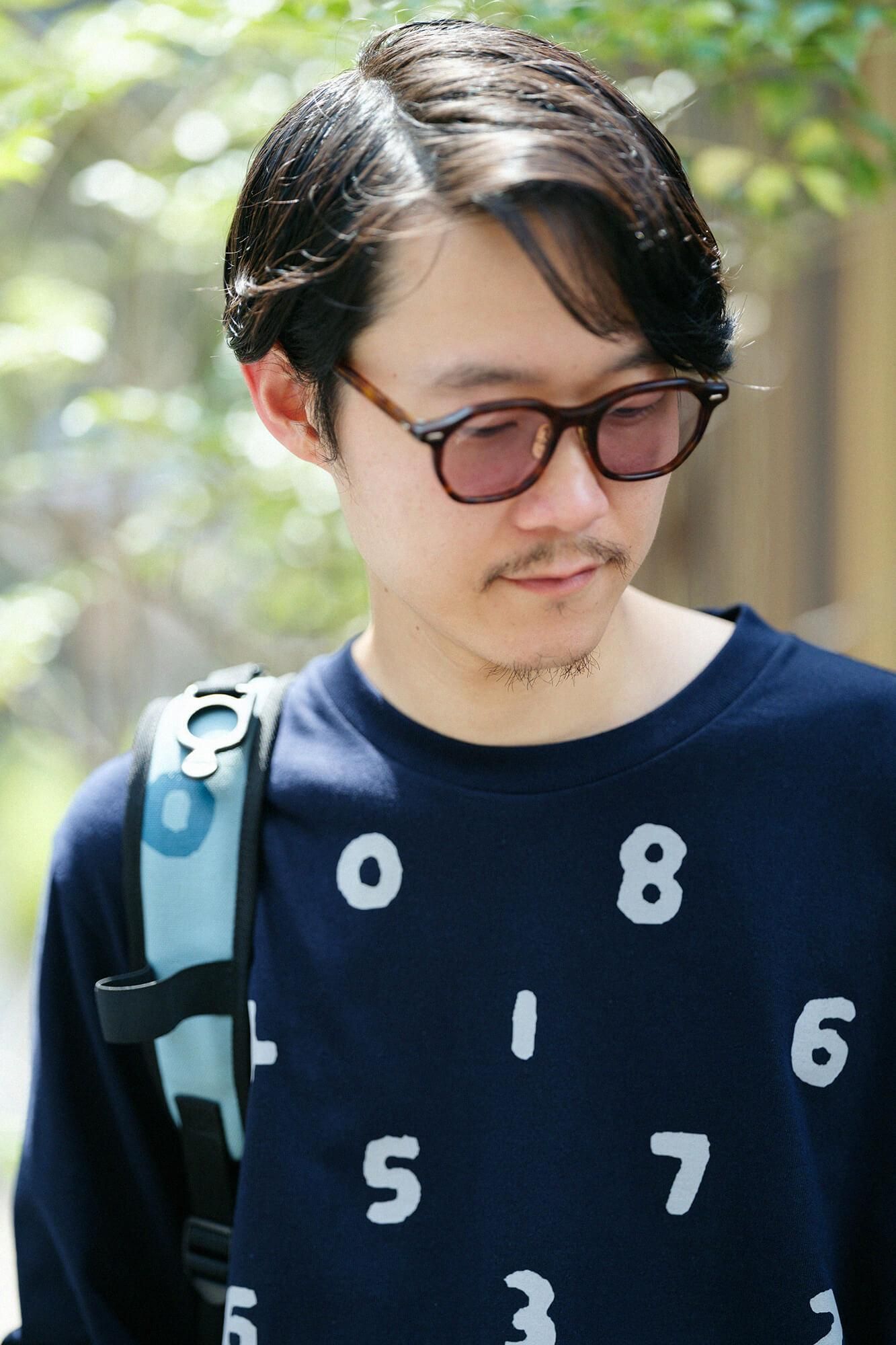 SO-SU-U 긴 슬리브 티셔츠 2 [5.6]/해군