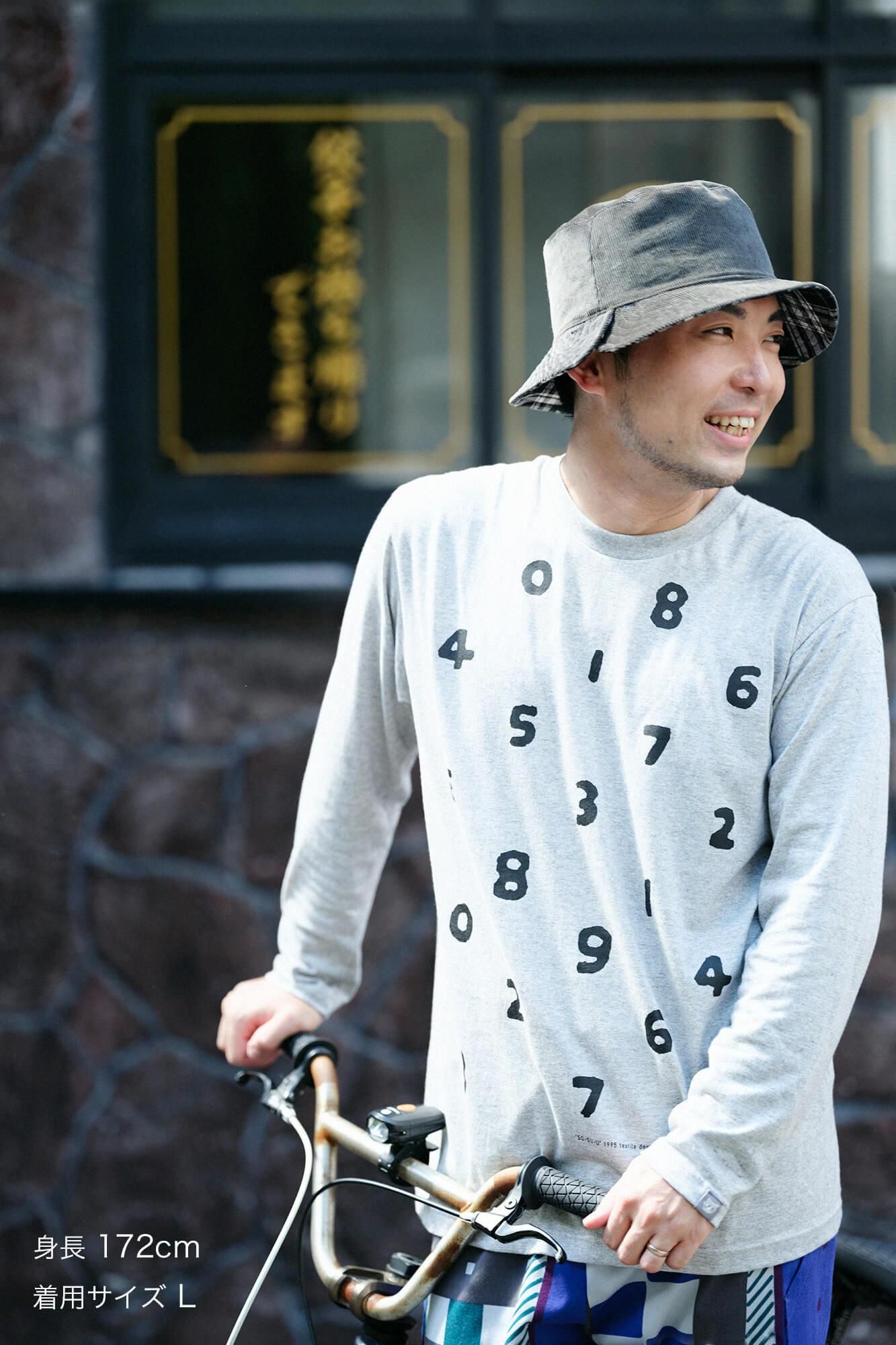 SO-SU-U 長袖Tシャツ2 [5.6]／ヘザーグレー